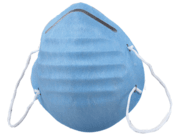 Defend Premium Cone Mask, Blue, 50/Box