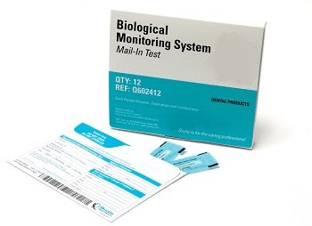 Maxitest Biological Monitor, Mail-In Spore Testing Kit, White, 12/Pk, IC968