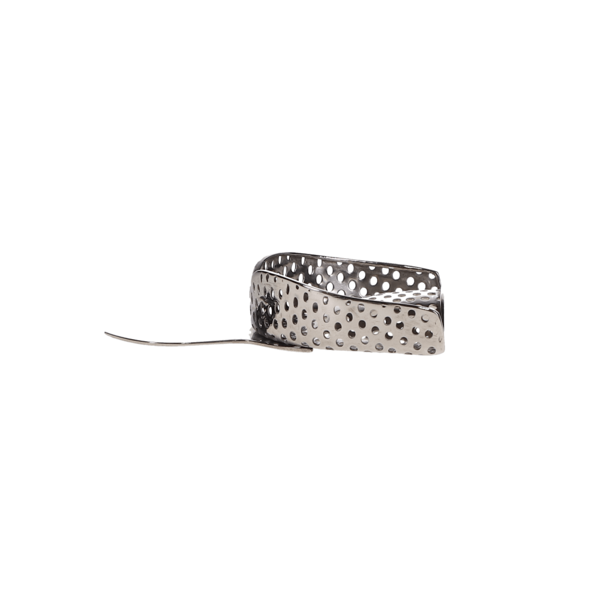 J&J Instruments Metal Impression Tray, Perforated, #4 Lower, Large, 1/Pk, IM40-1040
