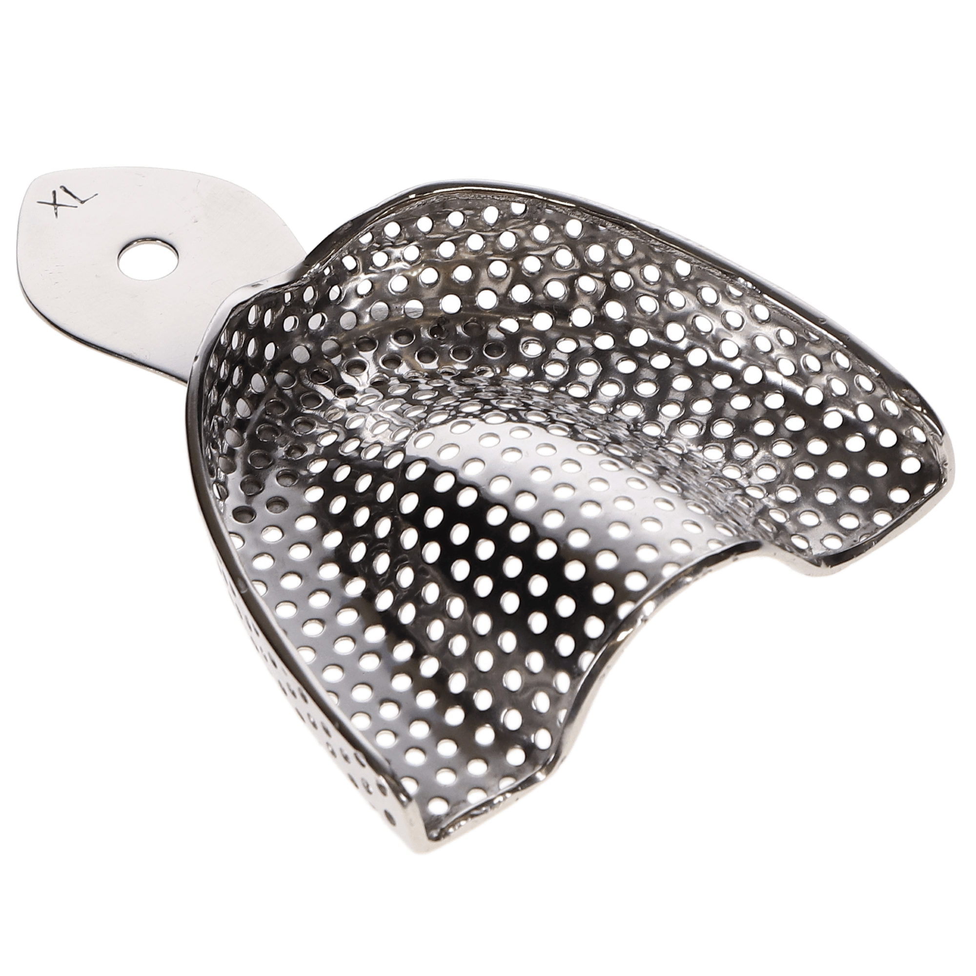 J&J Instruments Metal Impression Tray, Perforated, #10, Upper, X-Large, 1/Pk, IM40-1100