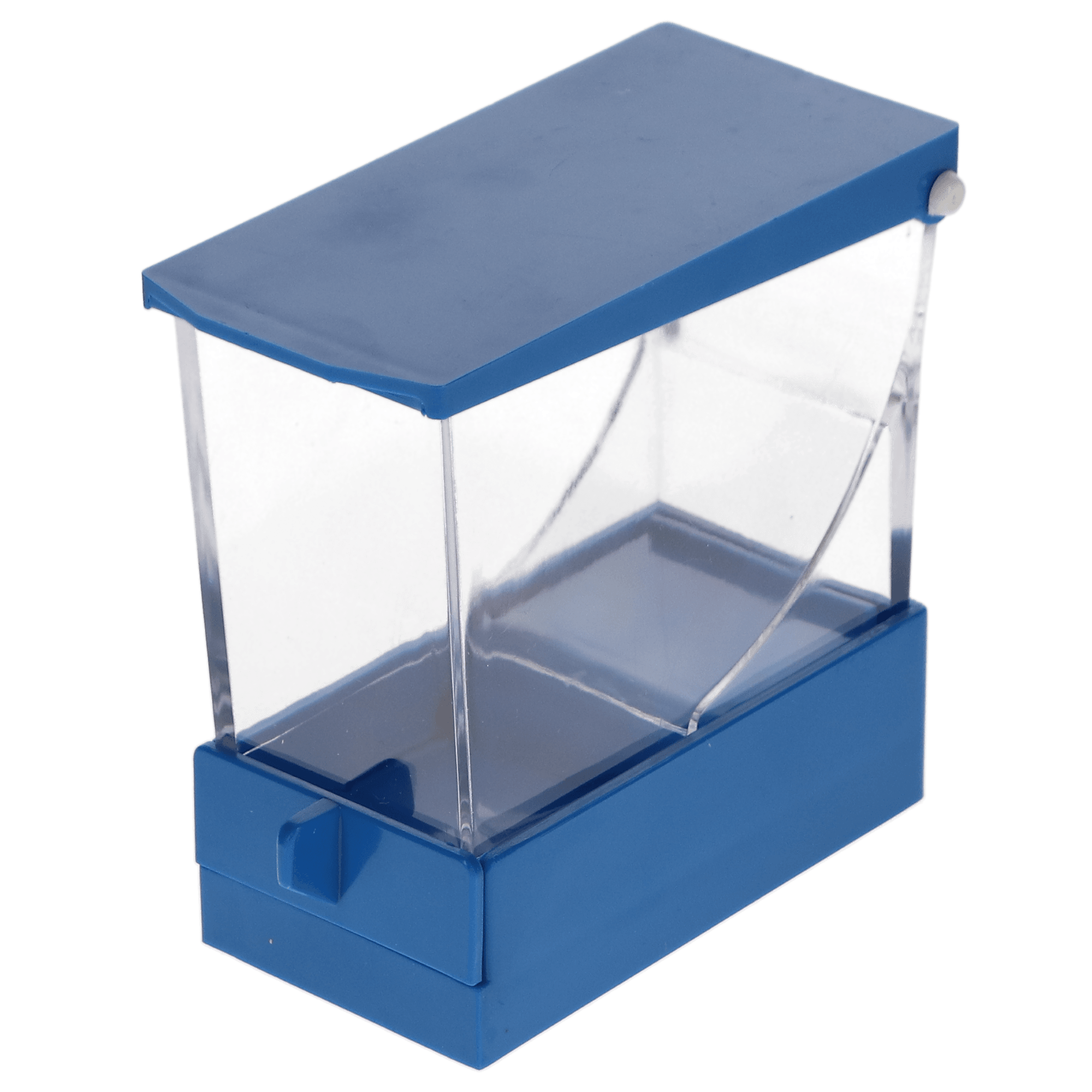 Plasdent Pull-Style Cotton Roll Dispenser, Blue, 1/Pk, OR205