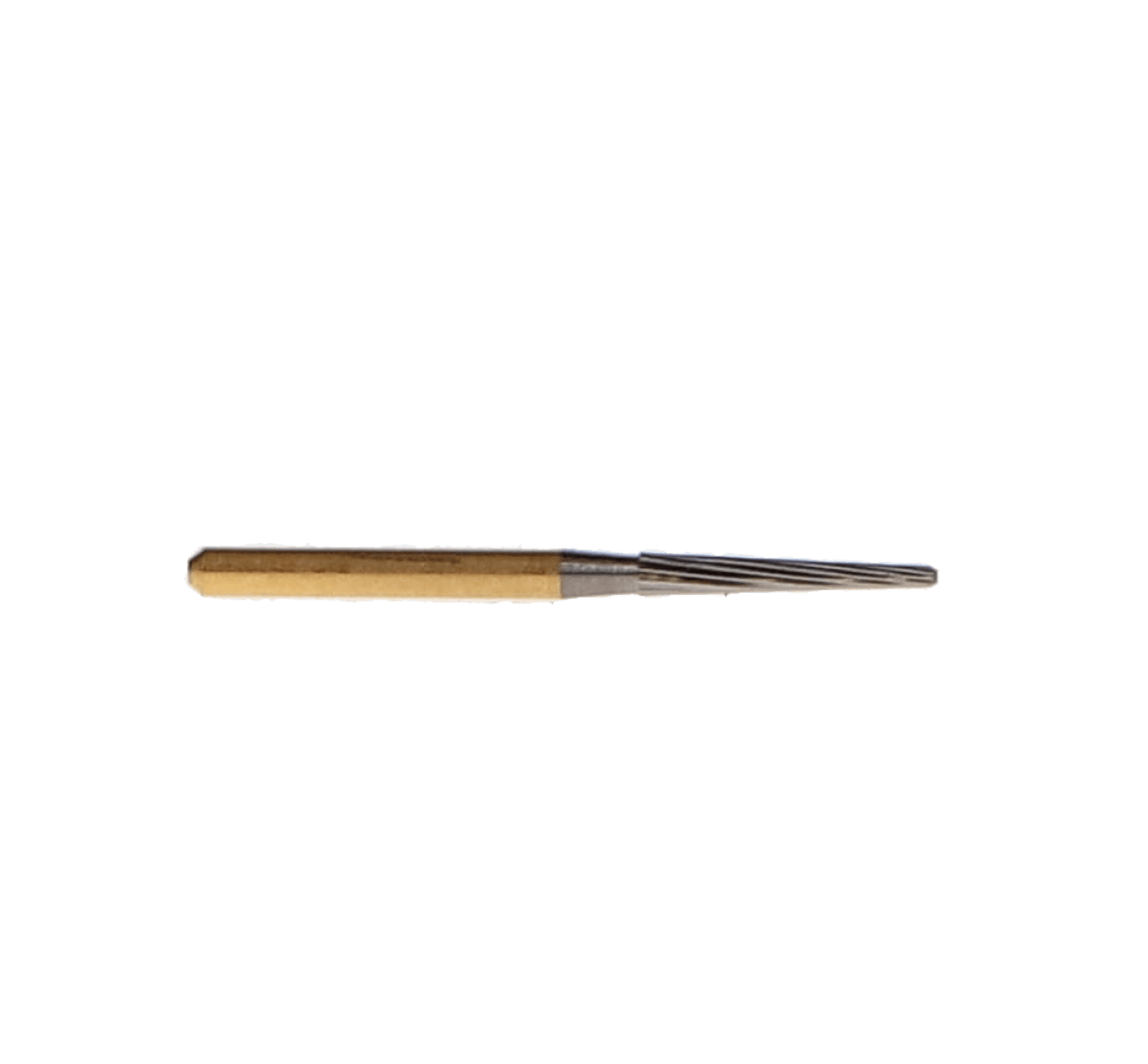 12-Blade Trimming & Finishing Carbide Bur, FG, Taper Cone, #7204, 5/Pk, TFB7204