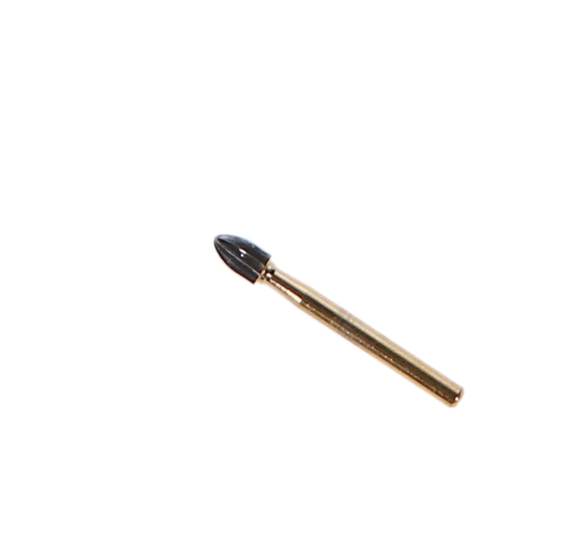 Strauss & Company 12-Blade Trimming & Finishing Carbide Bur, FG, Egg, #7408, 5/Pk, TFB7408