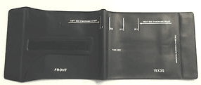Vinyl Panoramic Cassette with Velcro Tongue, 6x12, XR980