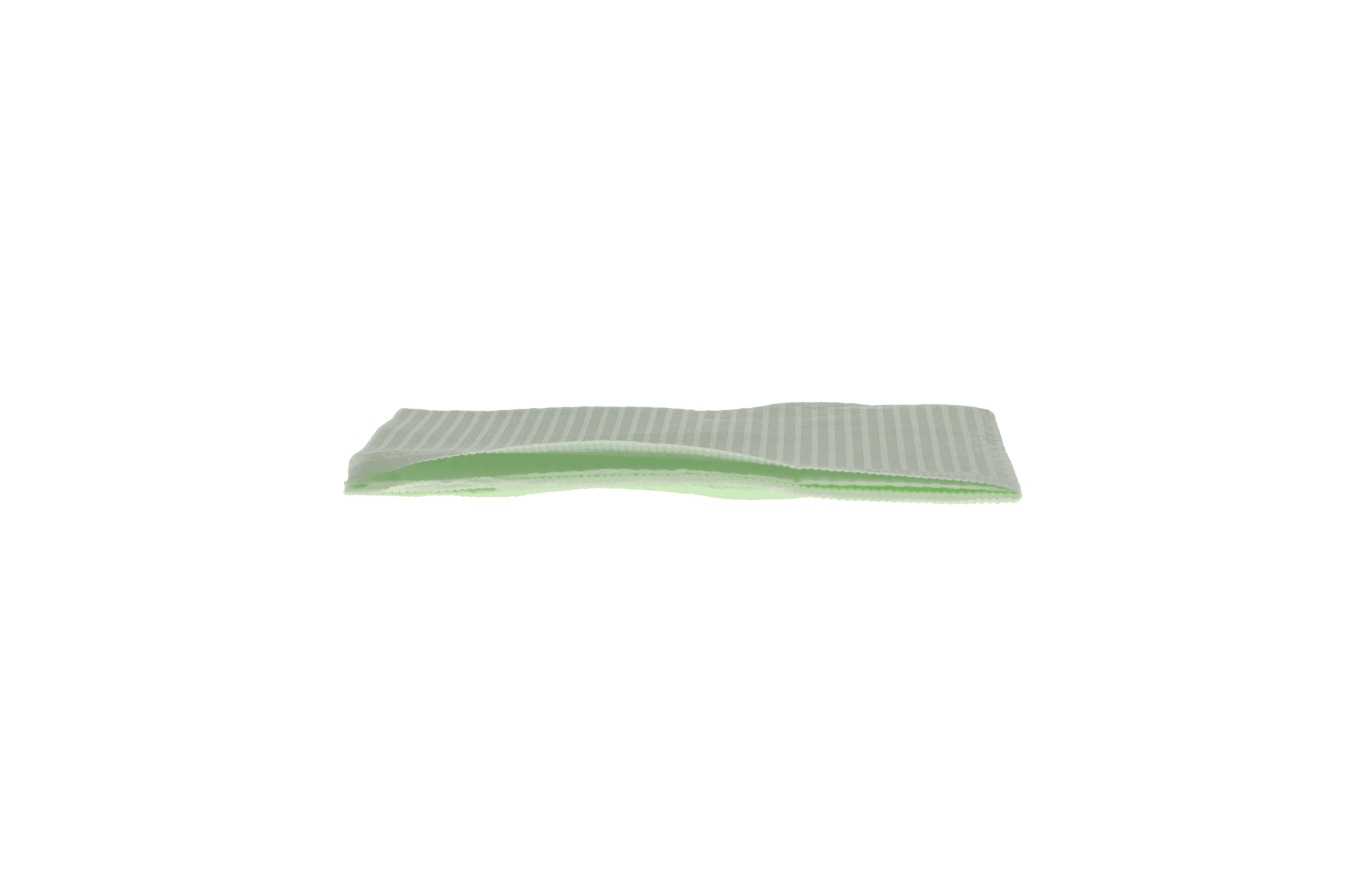 The Essentials 2+1 Ply Disposable Patient Bibs, 13" x 18", Green, 500/Case, B2-GR