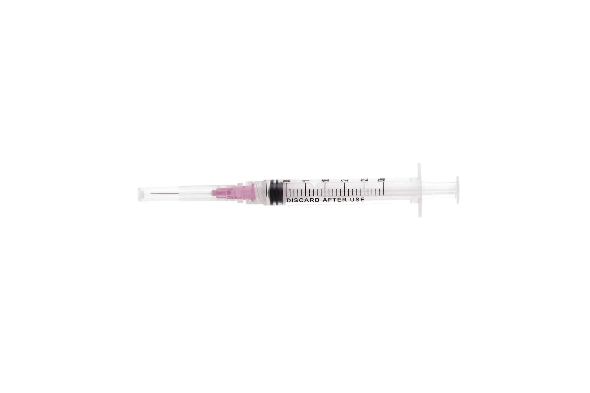 Endo Irrigation Syringes & Half Cut Needles, 3 cc, 30 Ga, Purple, 100/Pk, EN30H