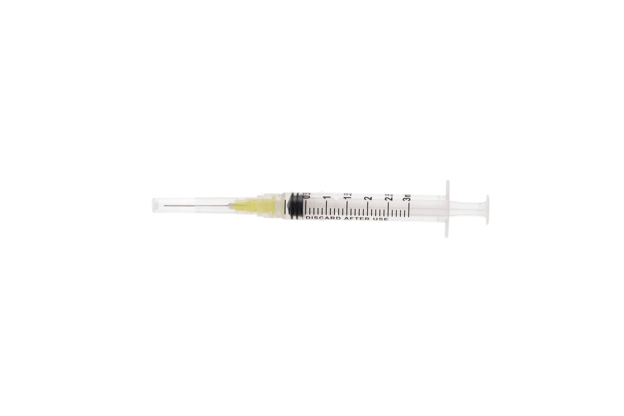 Endo Irrigation Syringes & Side-Vent Closed End Needles, 3 cc, 27 Ga, Yellow, 100/Pk, EN27S