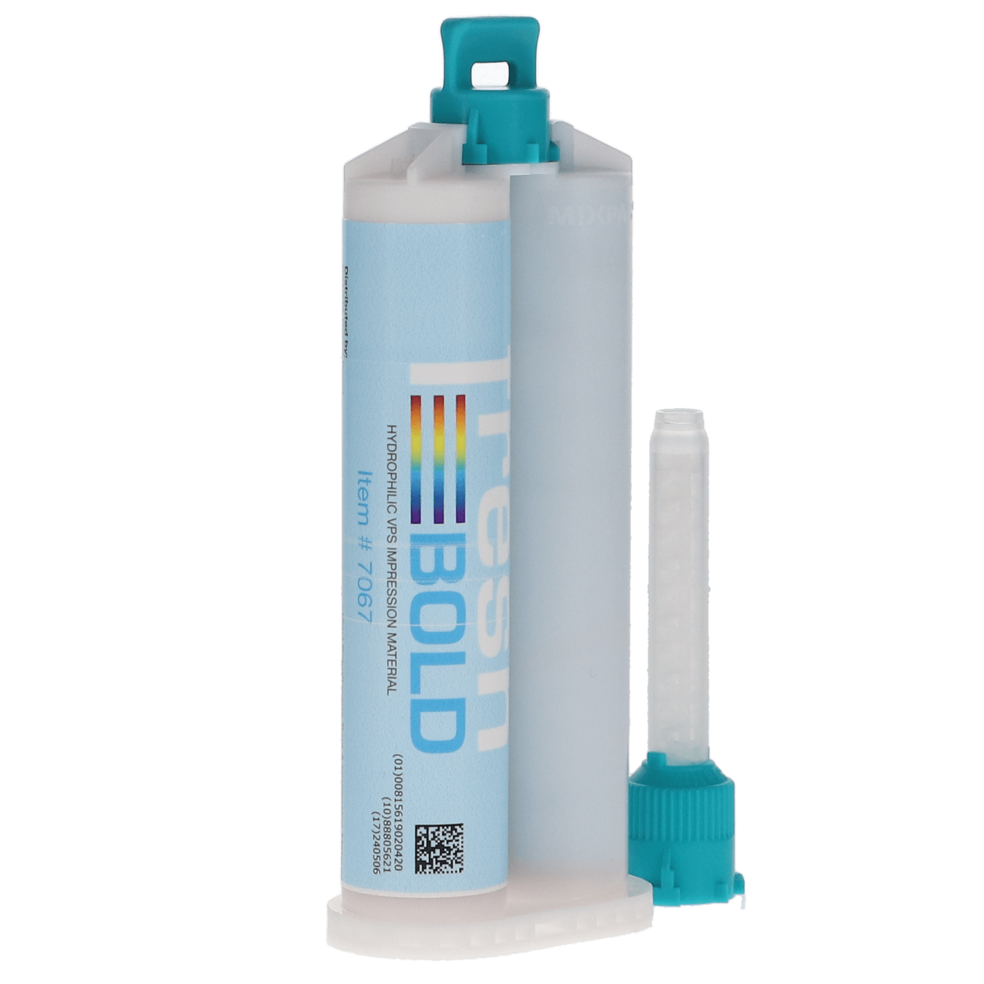 Exacta Fresh Bold Bite Registration Material, Fast Set, 2/Pk, 50ml Cartridge Refill with 6 Mixing Tips, FBBRFS