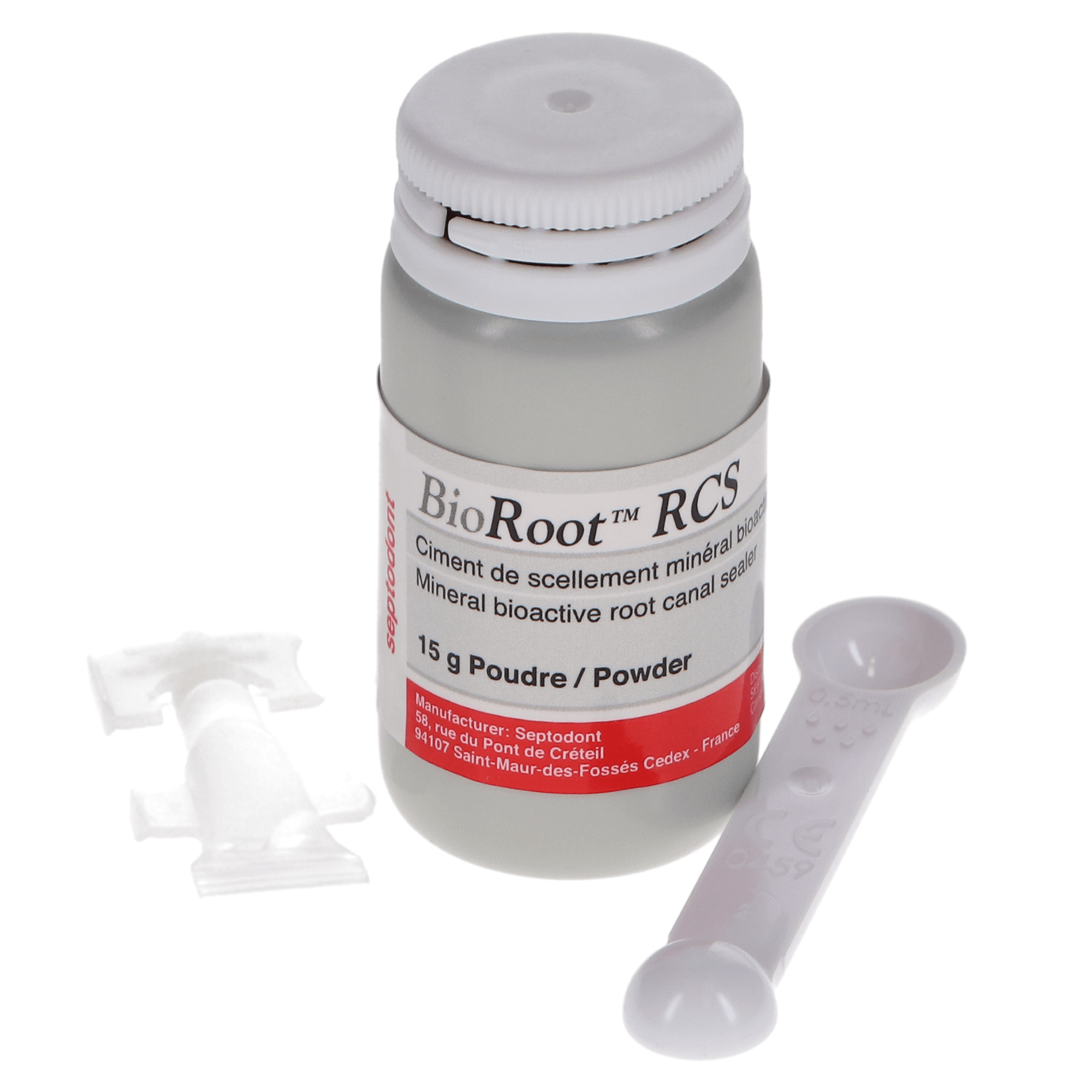 BioRoot RCS Biocompatible Root Canal Sealer, 35 Application Pack, 0.20 ml Pipettes, 15g Powder, 01E0300