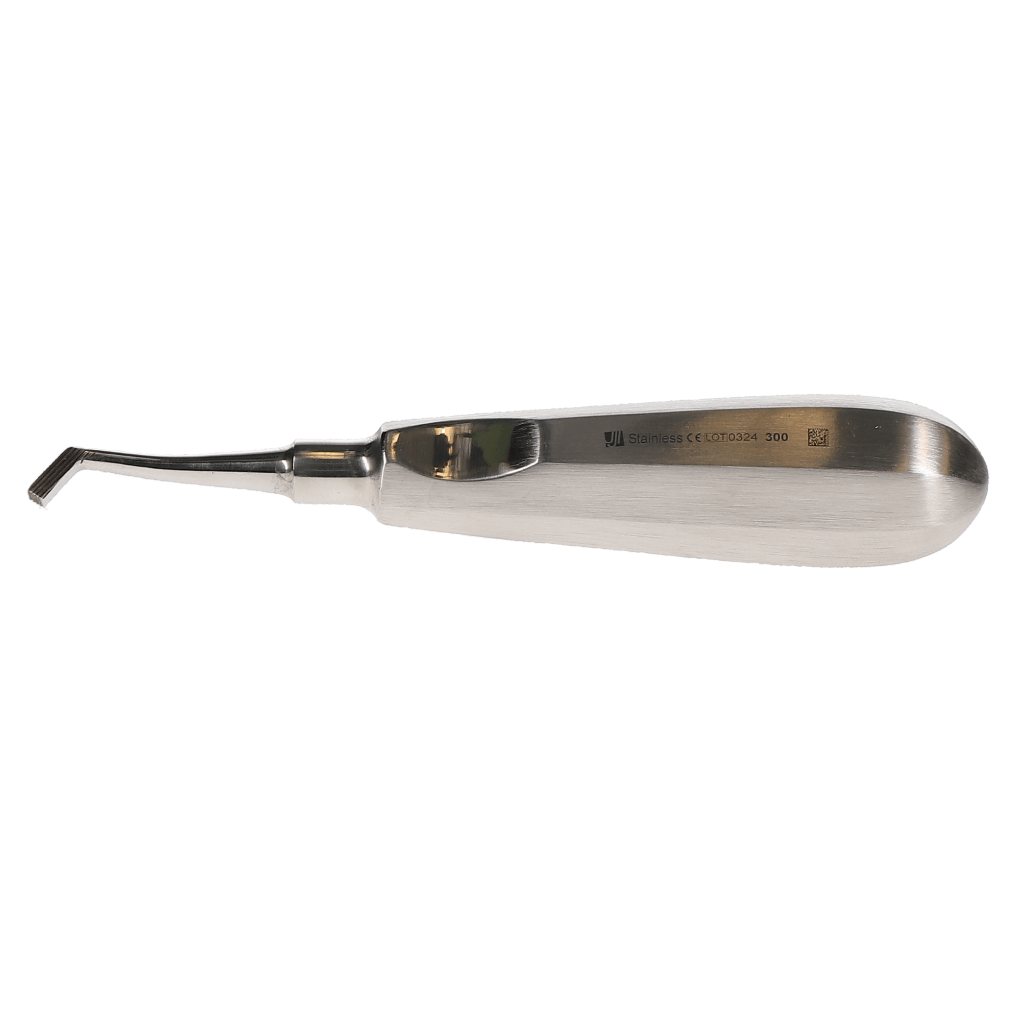 J&J Instruments Orthodontic Band Pusher, Single-End, #300, Stainless Steel, Large Handle, 1/Pk, 07-825