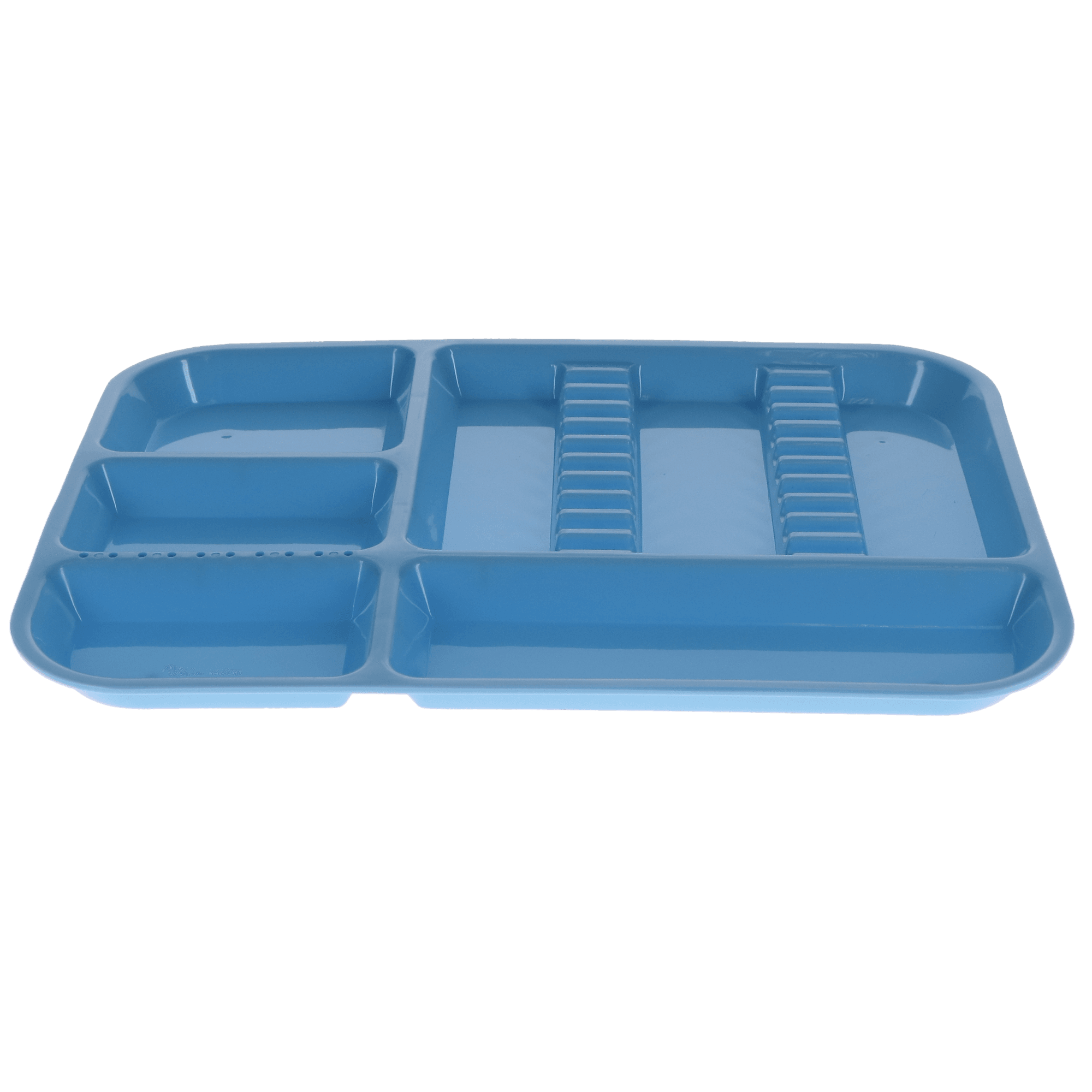 Divided Tray Size B, Blue, 1/Pk, OR345