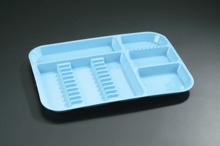 Divided Tray Size B, Neon Purple, 1/Pk, OR336