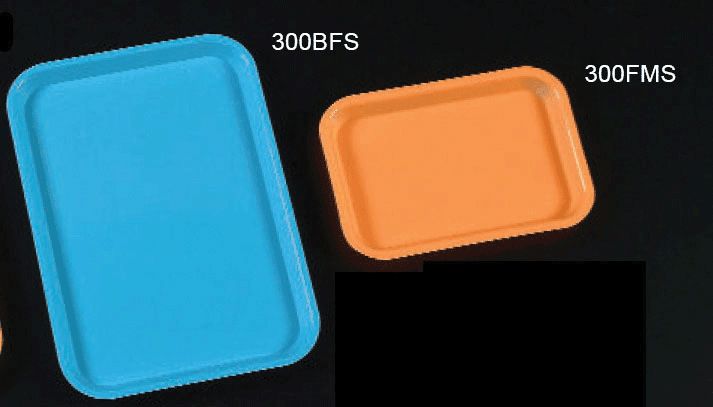 Plasdent Flat Tray #B, Sand, 13.3" x 8.6" x 1.1", 1/Pack, OR321