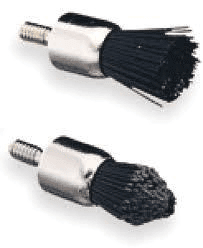 Prophy Brush, Snap-On, Tapered, Black Bristles, 144/Pk, PR161