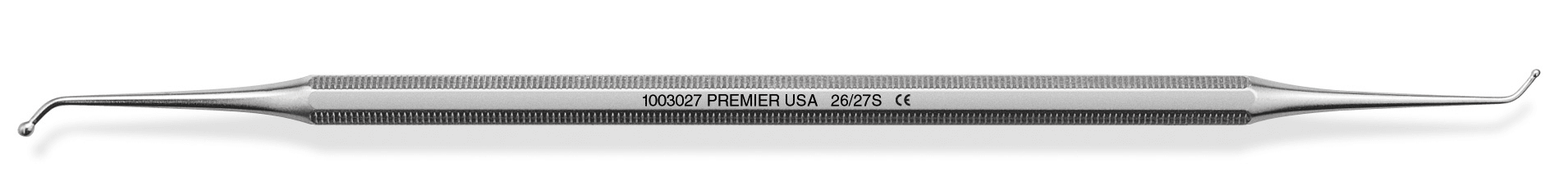 Dr. Mopper XP Burnisher, Ball, Stainless Steel, # M-1, 3/8", 1/Pk, AEBM1TNZ