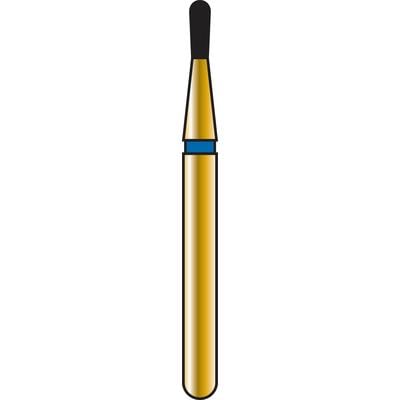 Alpen Multilayer Diamond Burs, FG, Pear, #830, 1.0 mm, Coarse, Blue, 5/Pk, 60031967