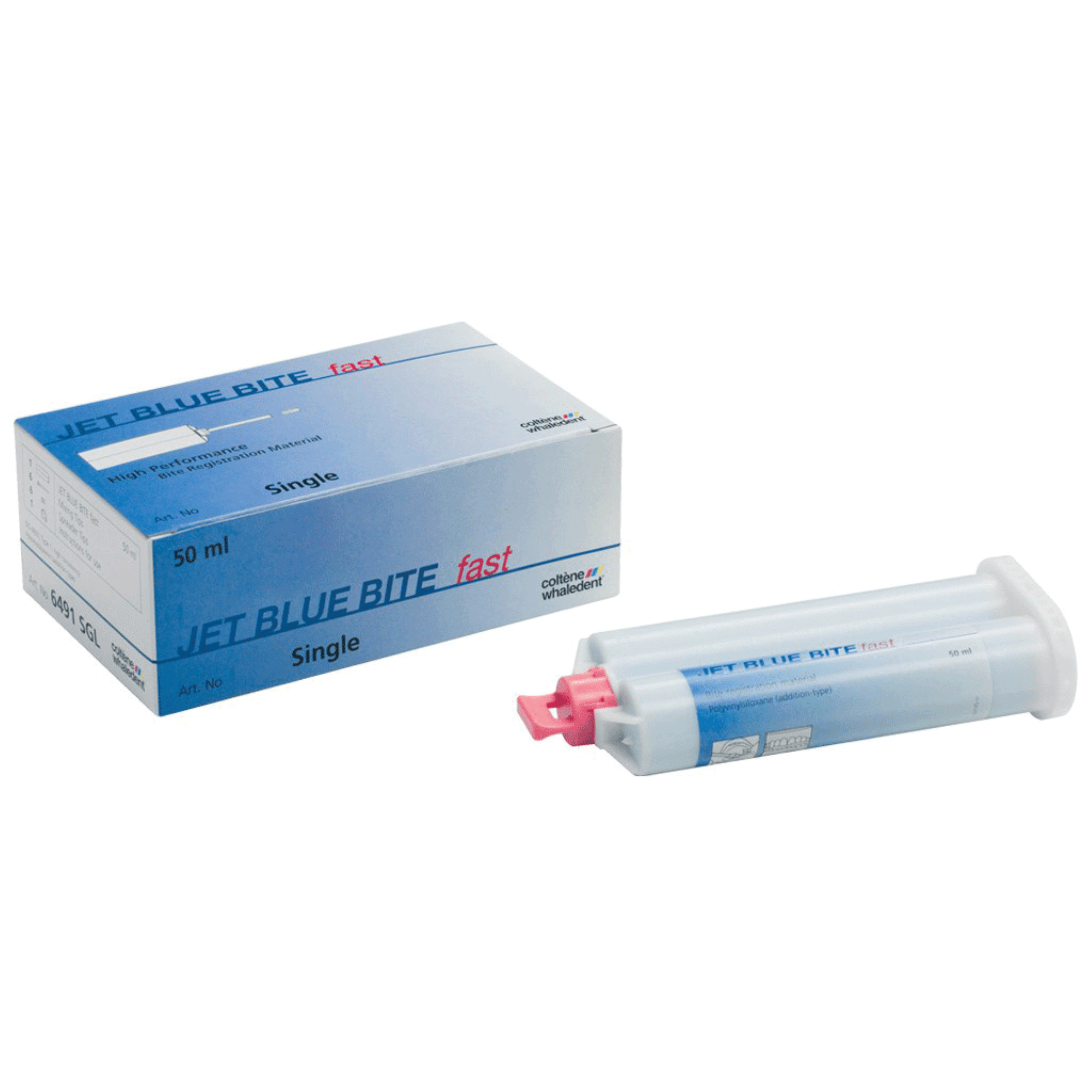 Jet Blue Bite Super Fast Bite Registration Material, 50 ml Cartridge, 1/Pk, C6493