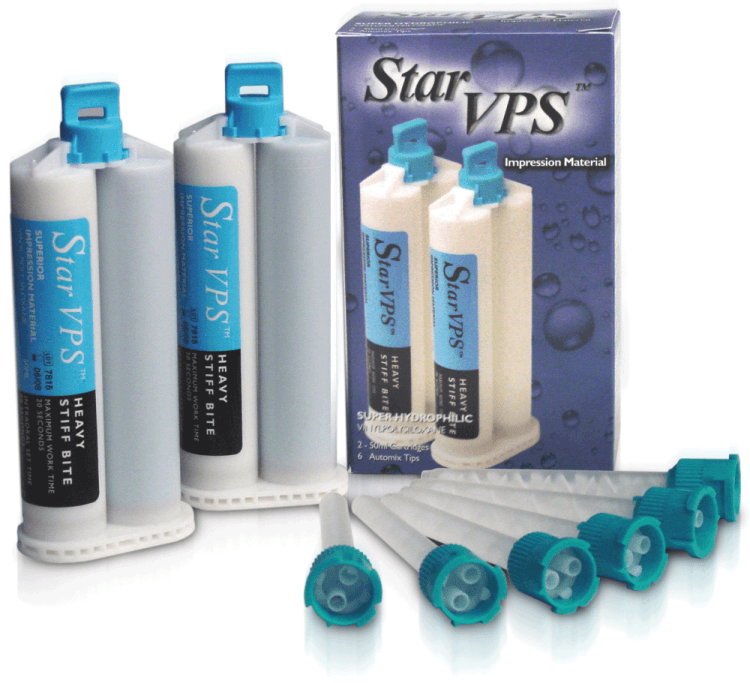 Star VPS Bite Registration Material, Economy Pack, Heavy Flex, Regular Set, 24/Pk, 80007-01