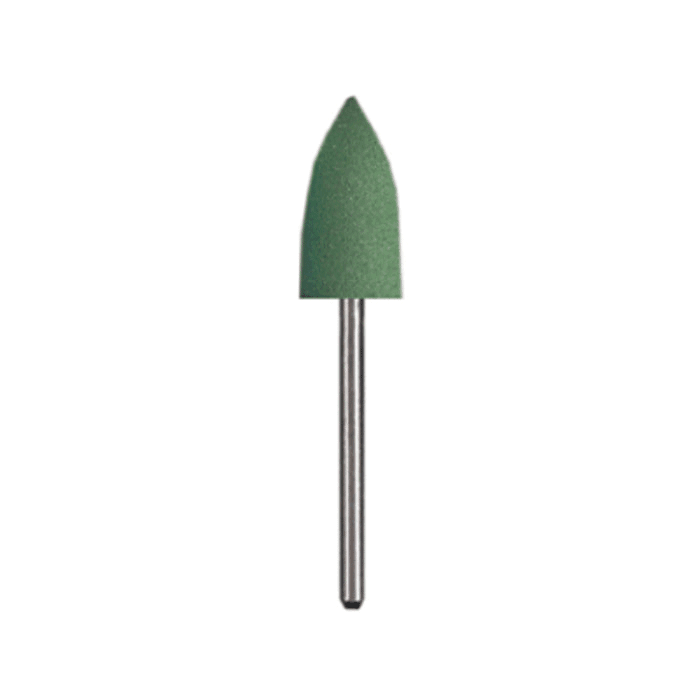 Dedeco Green Midgets RA Mini Mounted Polishers, 12/Bx