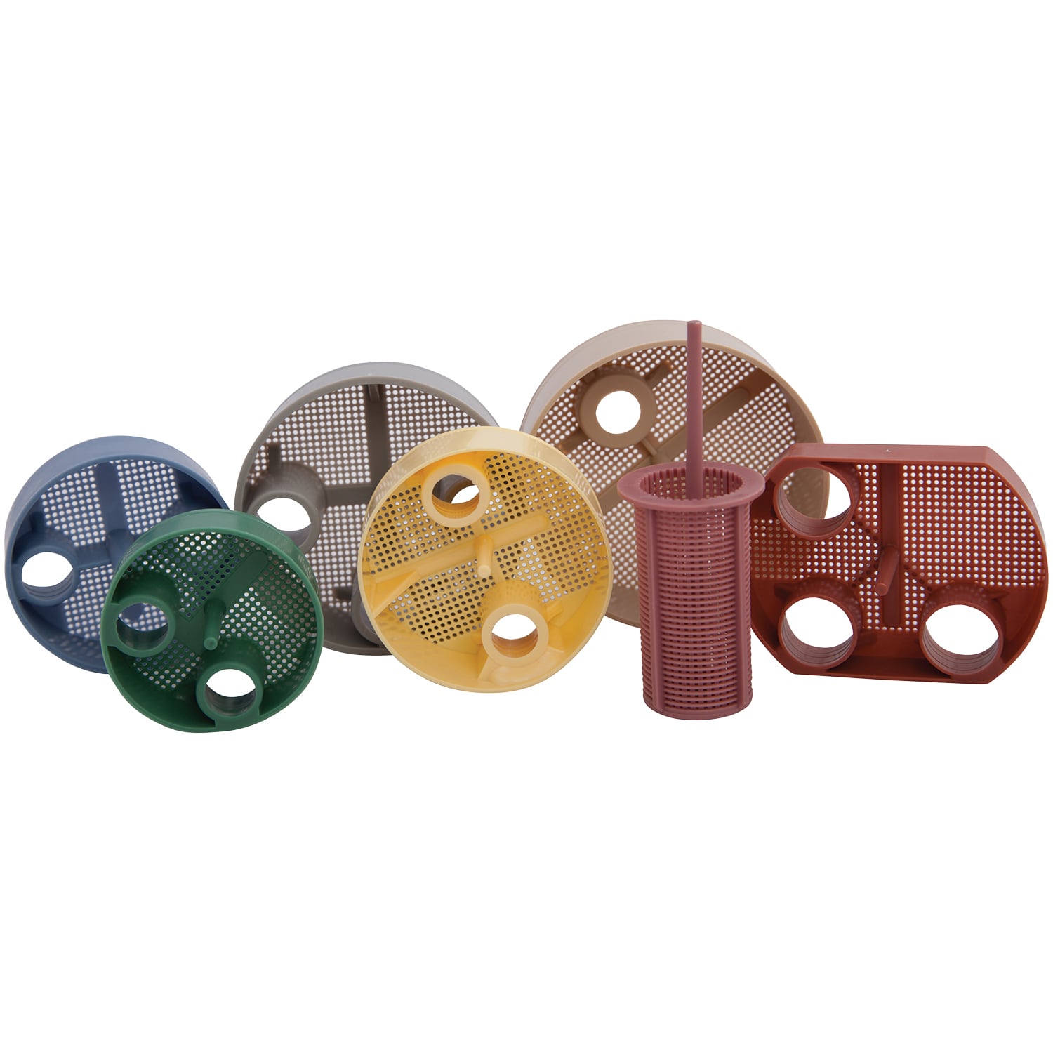 Zirc Dispos-A-Screen Mauve Evacuation Trap, 1-1/4", 144/Pk, 51Z080V