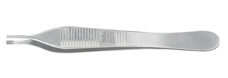 Miltex Brown-Adson Forceps, 4-3/4" (12 cm), 7x7 Teeth