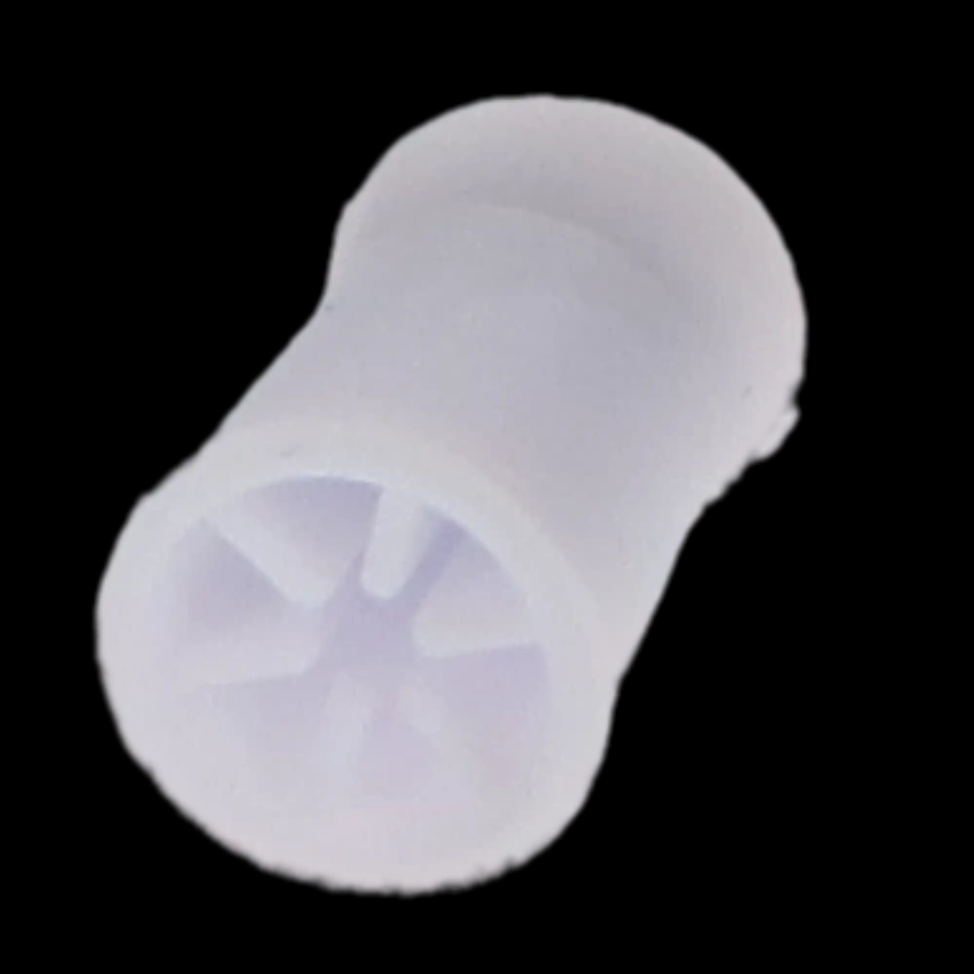 Dream Disposable Prophy Cups, Silicone Soft, Screw Type, Webbed, White, 144/Pk, DPCSC