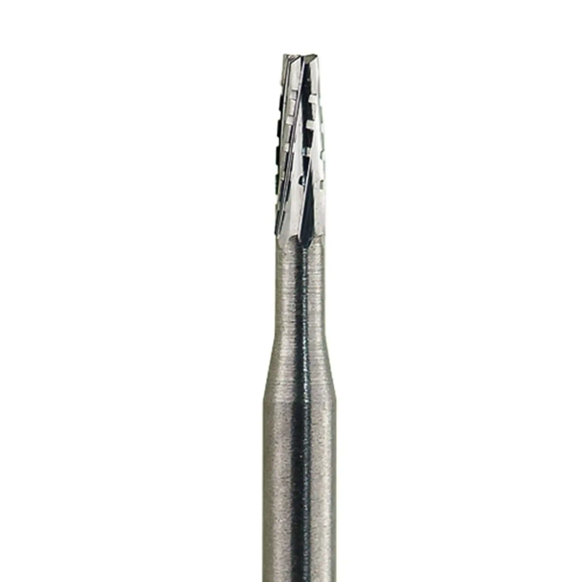 NeoBurr Operative Carbide Burs, FG, Tapered Fissure Cross Cut, #701, 1.2 mm, 50/Pk, FG701