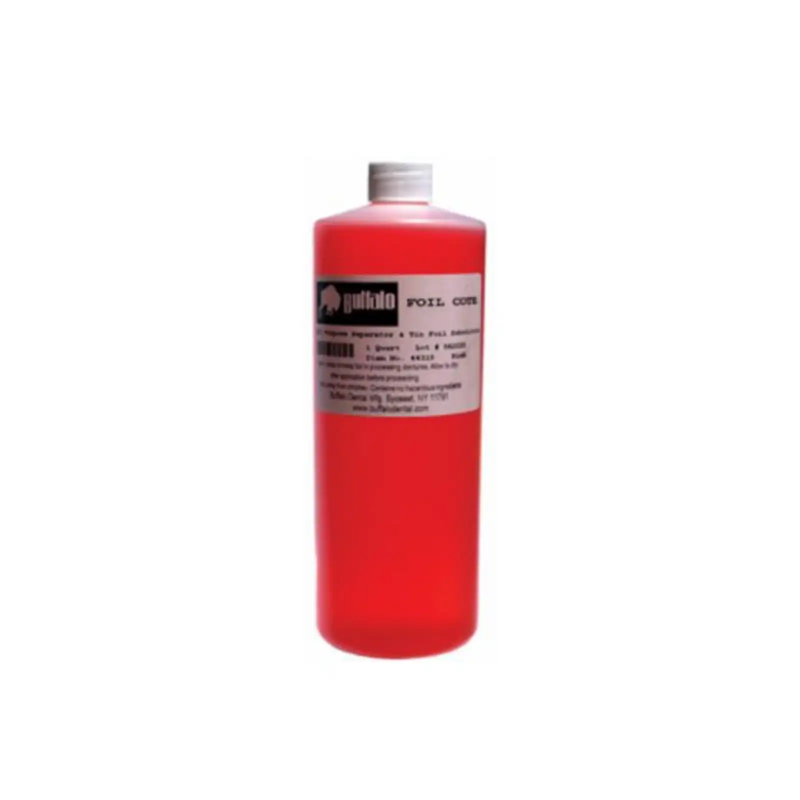Foil Cote Liquid Separator, Pink Alginate, 1 Quart Bottle, 44310