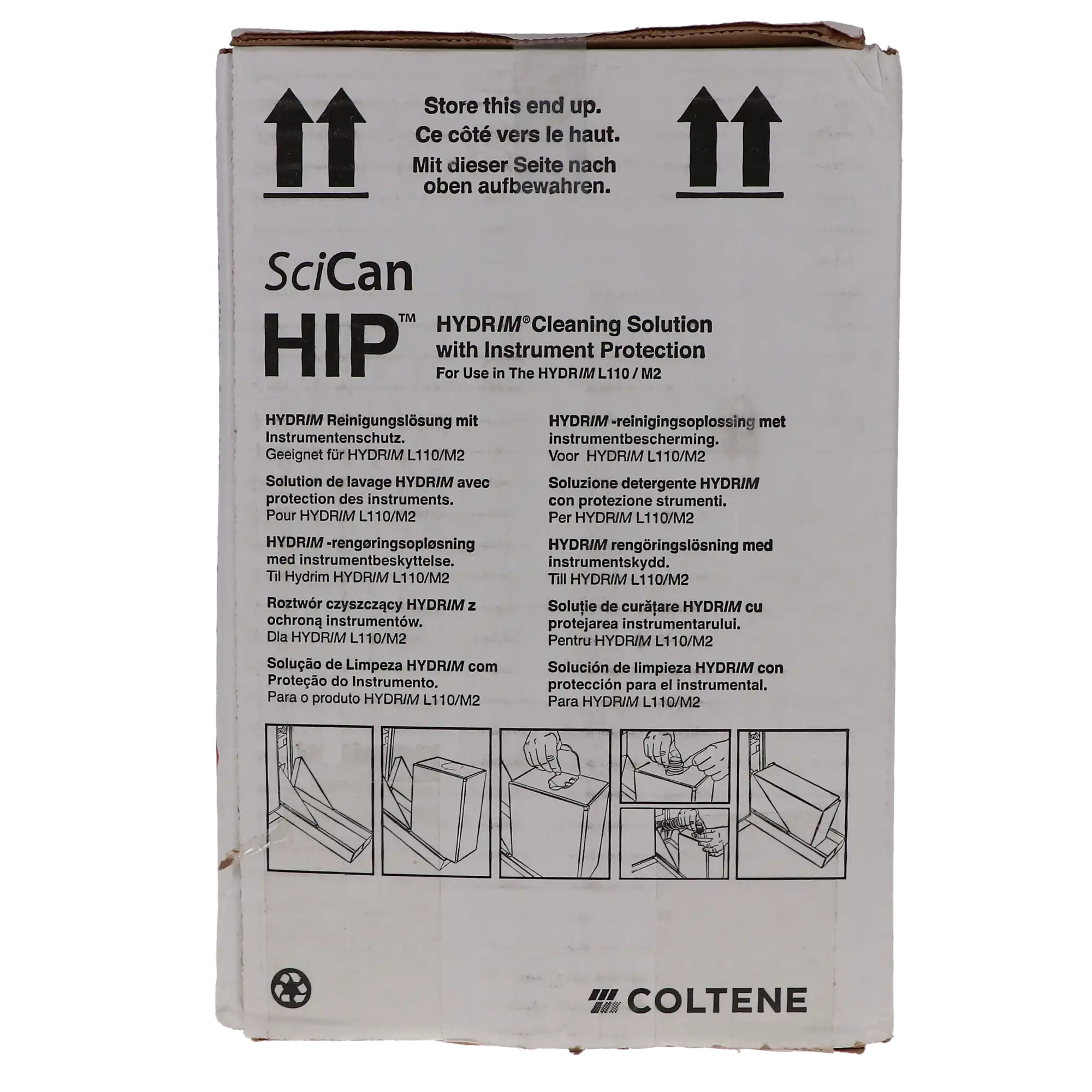 SciCan HIP Hydrim Cleaning Solution with Instrument Protection, 3.8 L Bottle, 2/Case, CS-HIPL