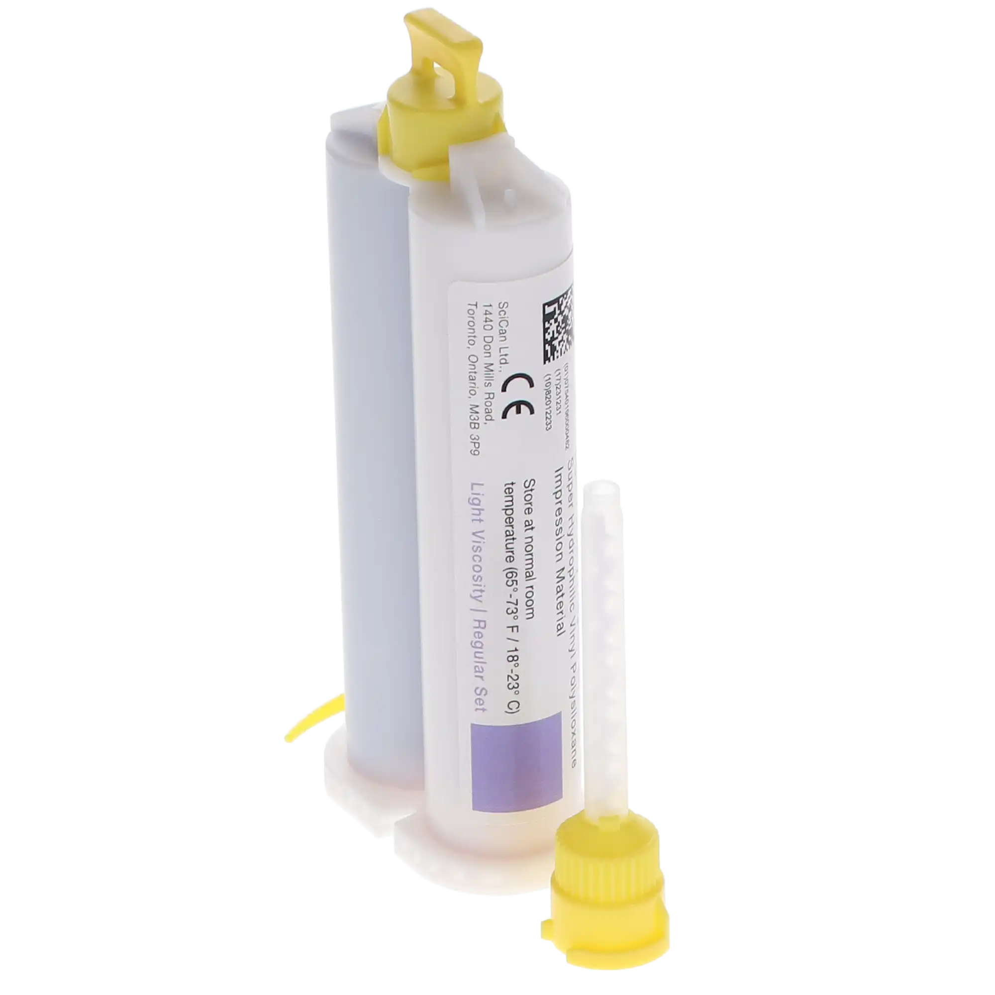 Polysil SH VPS Impression Material, Light Body, Regular Set, 50 ml Cartridges, Purple, 2/Pk, SH-101