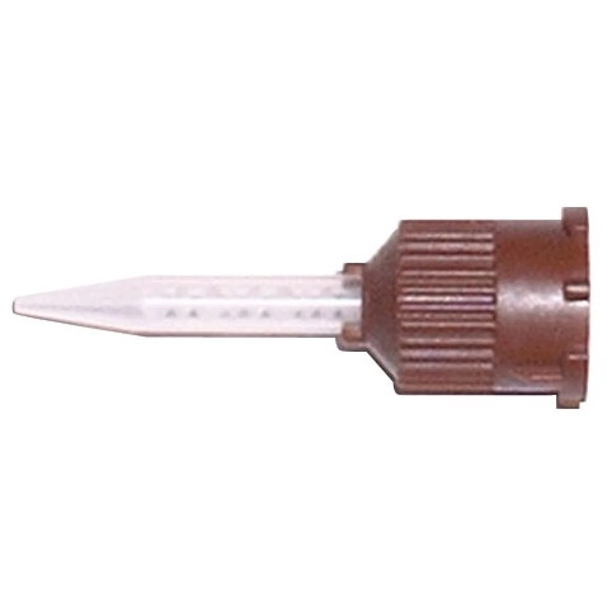Defend T-Style Mixing Tips for Temporary Cement, 1:1, Brown, 25/Pk, VP8140T