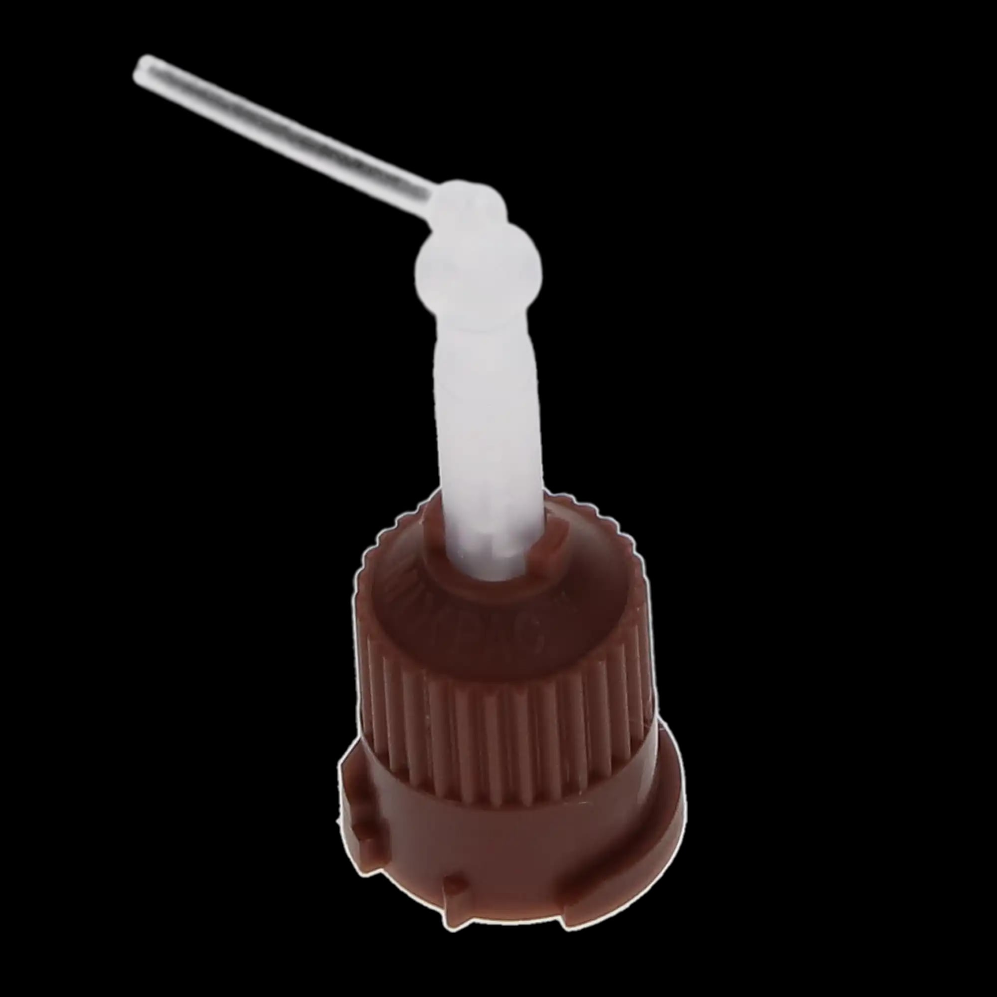 Defend T-Style Core Material Mixing Tips, 1:1, Brown, with Extra-Fine Intraoral Tips, 25/Pk, VP8150T