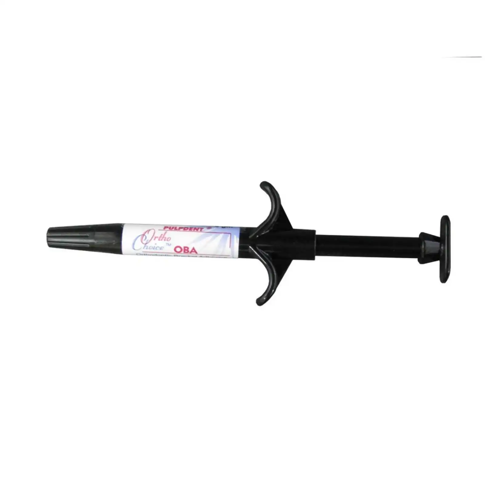 Ortho-Choice OBA Orthodontic Bracket Adhesive, Light-Cure, Fluoride Releasing, Syringe, 4 g, 1/Pk, OCBAS