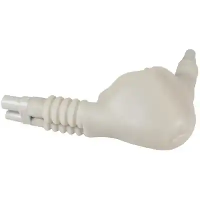 Porter Instrument Autoclavable Nasal Hood, Double Mask Hood Kit with 1 Inner Mask Liner, Adult, 1/Pk, 5054C