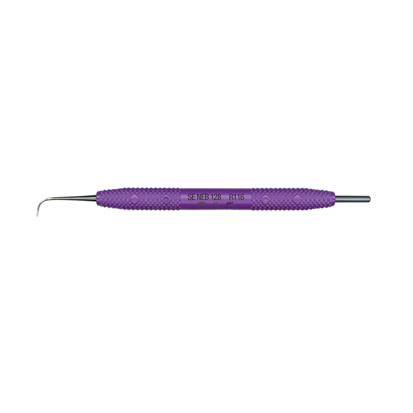 PDT Cruise Pediatric Anterior Scaler, Single-End NEB 128, R116, Passionate Purple Handle