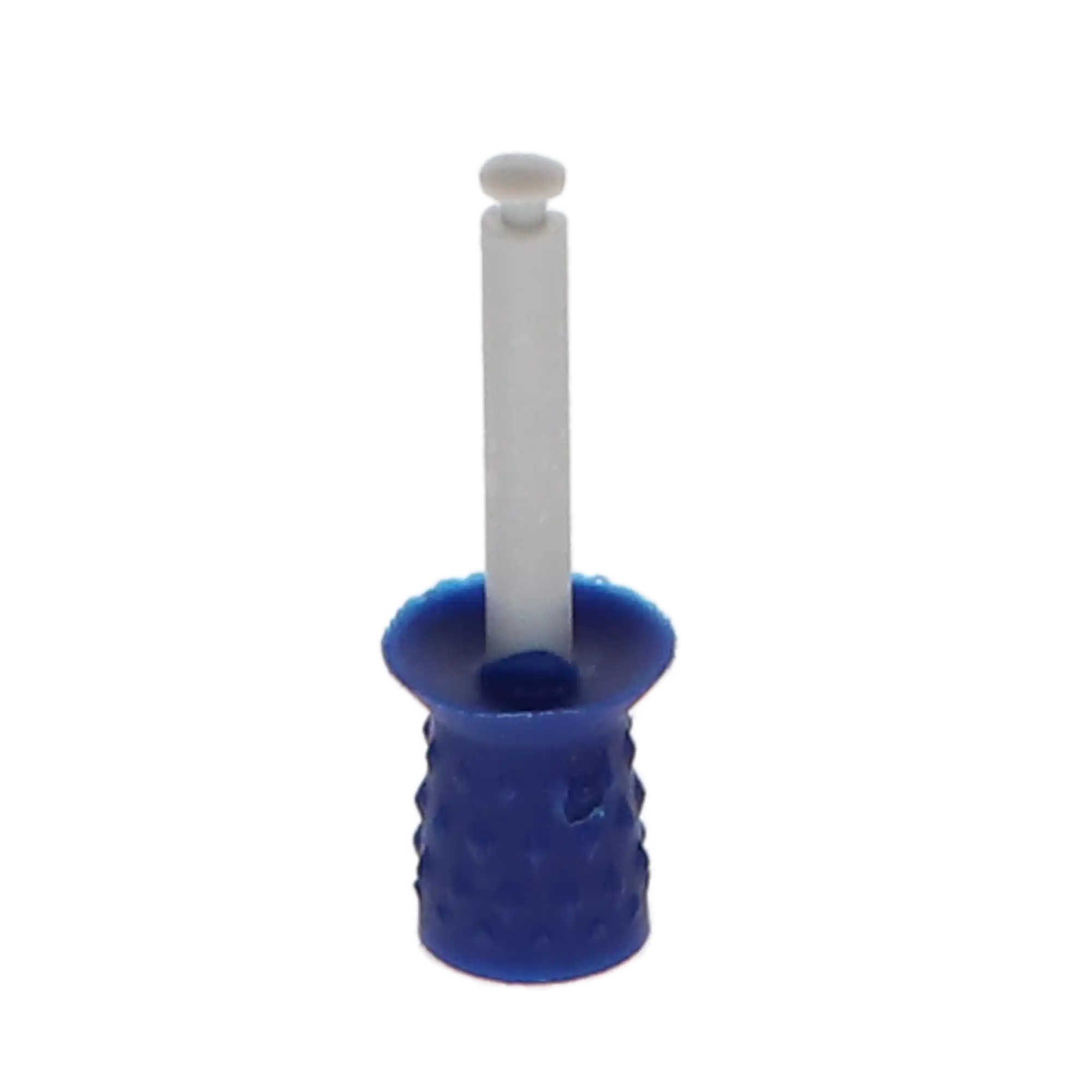 Pac-Dent Disposable Prophy Cups, Latch Type with Resin Stem, Torque Cup, Sky Blue, 144/Box, 256