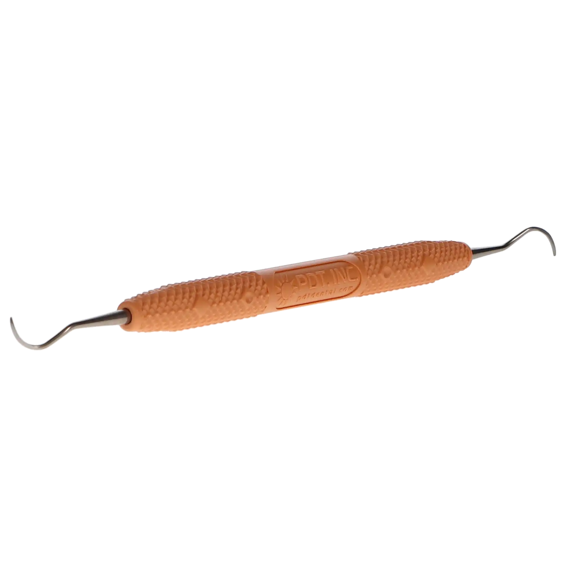 PDT Montana Jack B-Ti Sickle Scaler, Double-Ended, Blunt Titanium, Orange Resin Handle, 1/Pk, R138T
