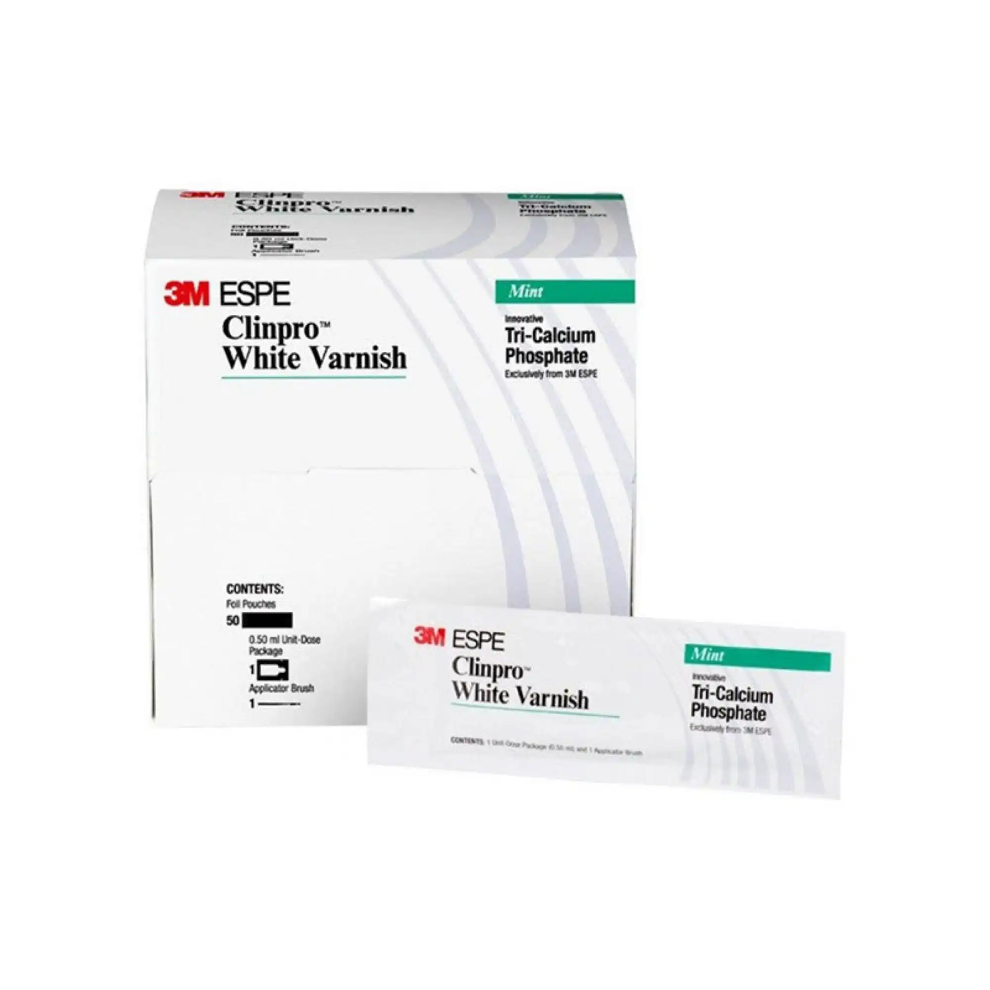 Vanish 5% White Fluoride Varnish, Mint, 50/Pk