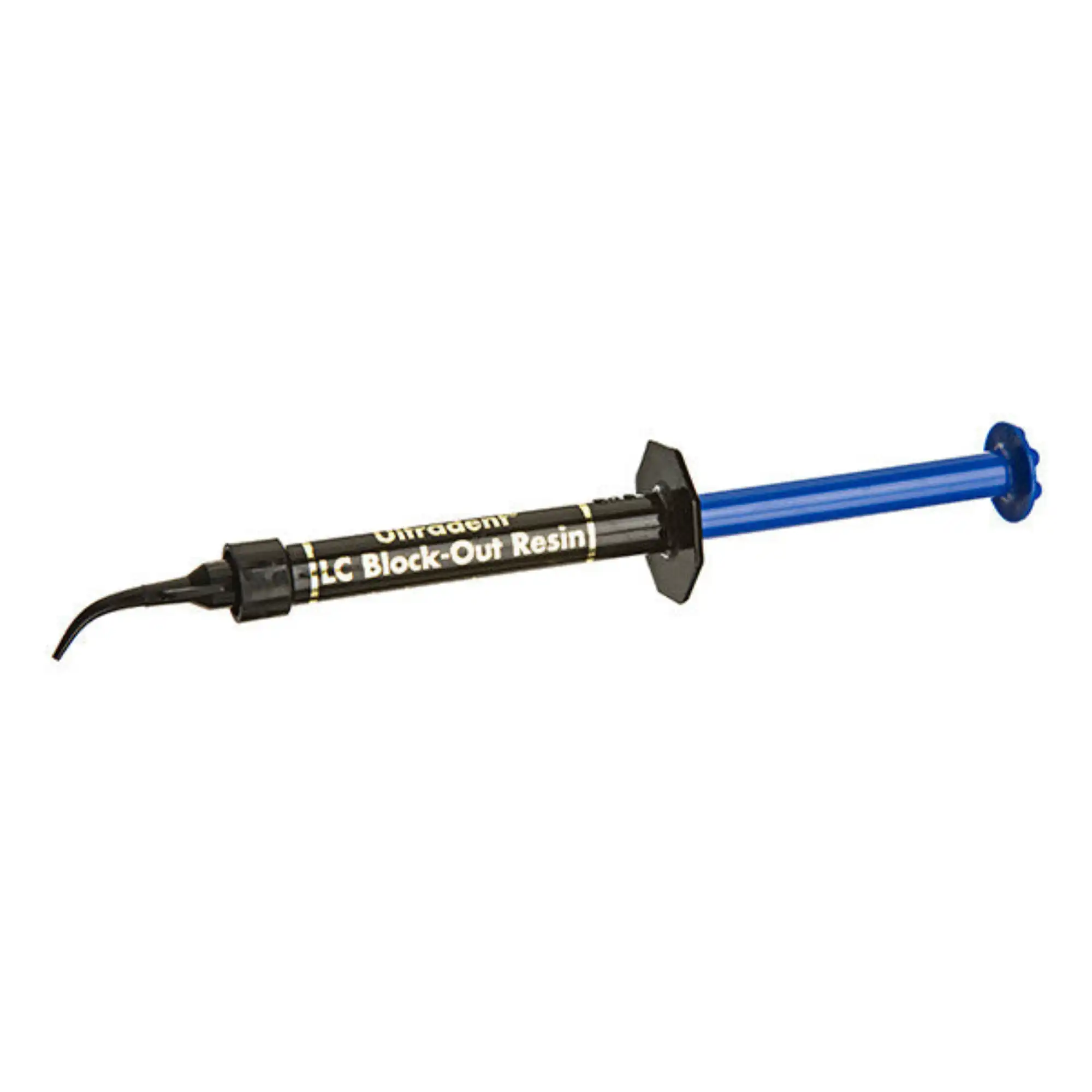 Ultradent LC Block-Out Resin Refill, Light-Cured, Blue, 4 x 1.2 mL Syringes, 241