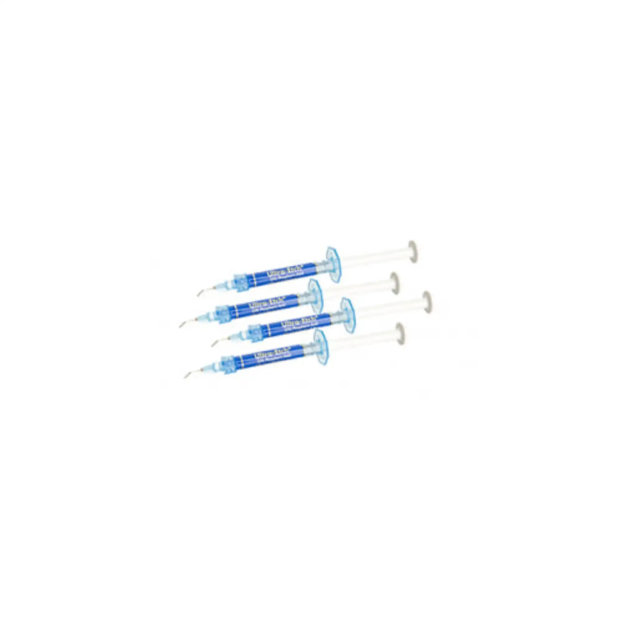 Ultra-Etch Etching Gel Kit, 35% Phosphoric Acid, 4 x 1.2 ml Syringes, Blue, Ref 164