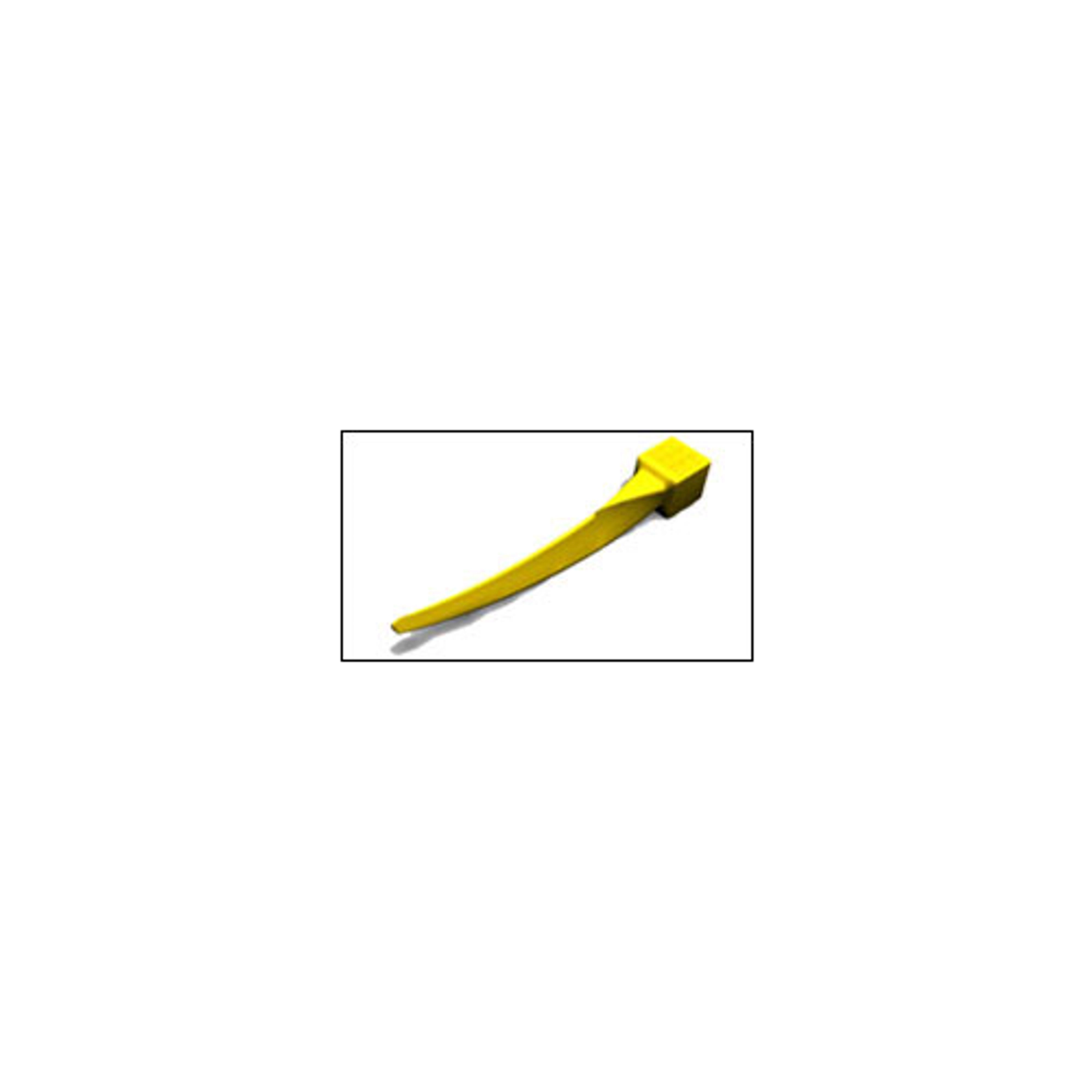 G-Wedge Yellow/Extra Small Refill, 100/Pack, GSWYL
