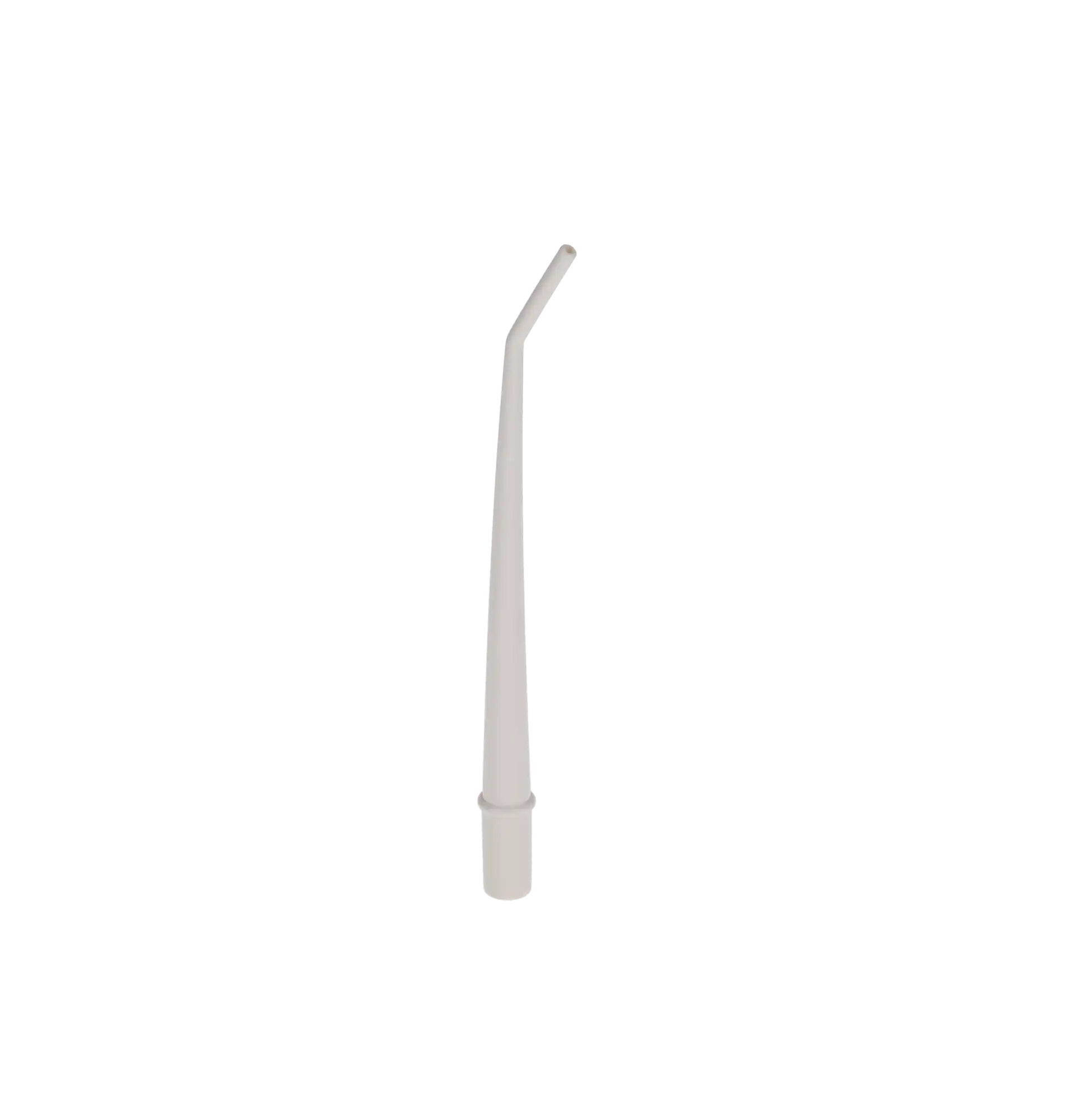 Crosstex Surgical Aspirator Tips, High Volume Evacuator, Plastic, Standard (1/8"), White, 30° Angle, 25/Bag, ZSAWH