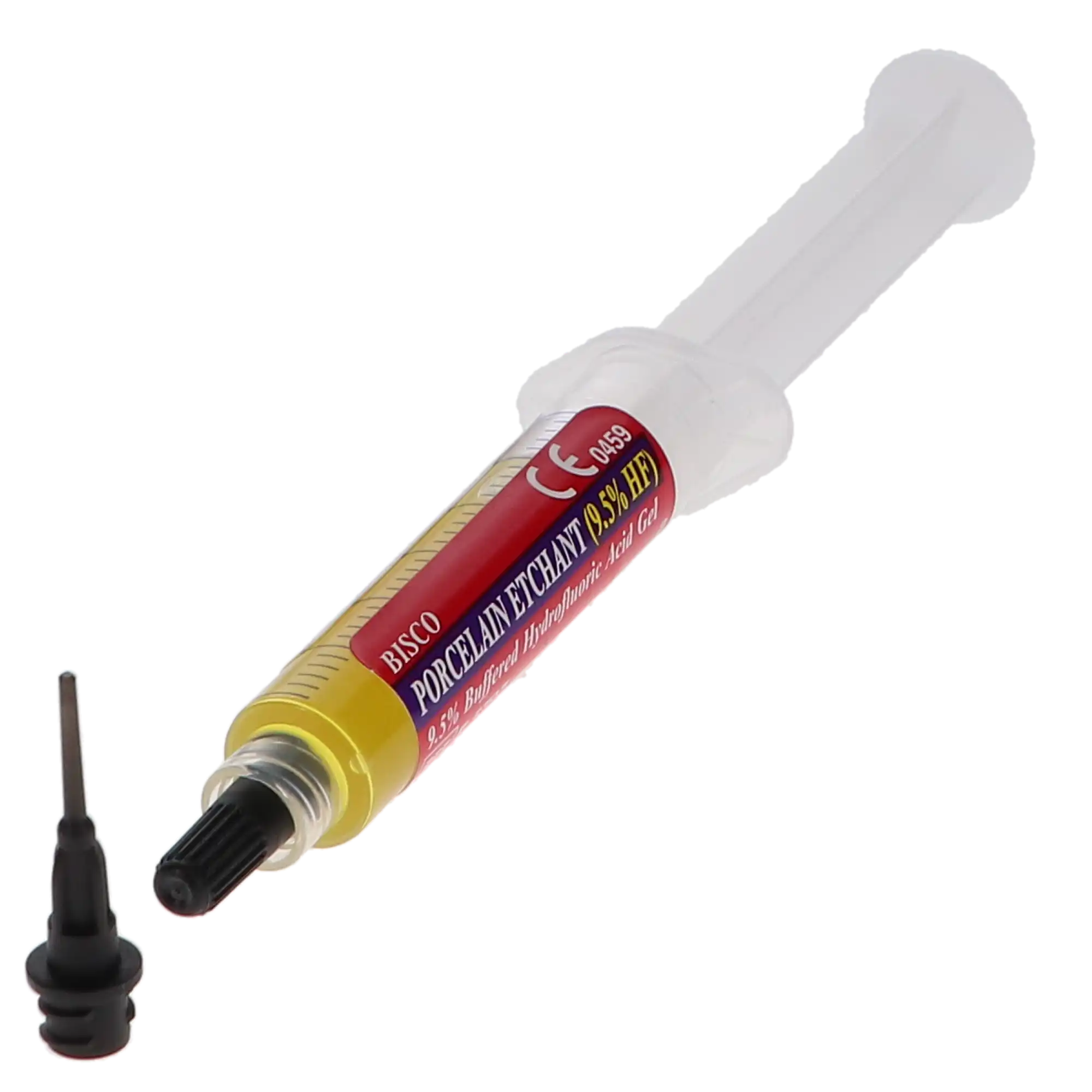 Bisco Porcelain Etchant Gel, 9.5% Hydrofluoric Acid, Syringe Refill, 5 g, 1/Pk, E-5707P