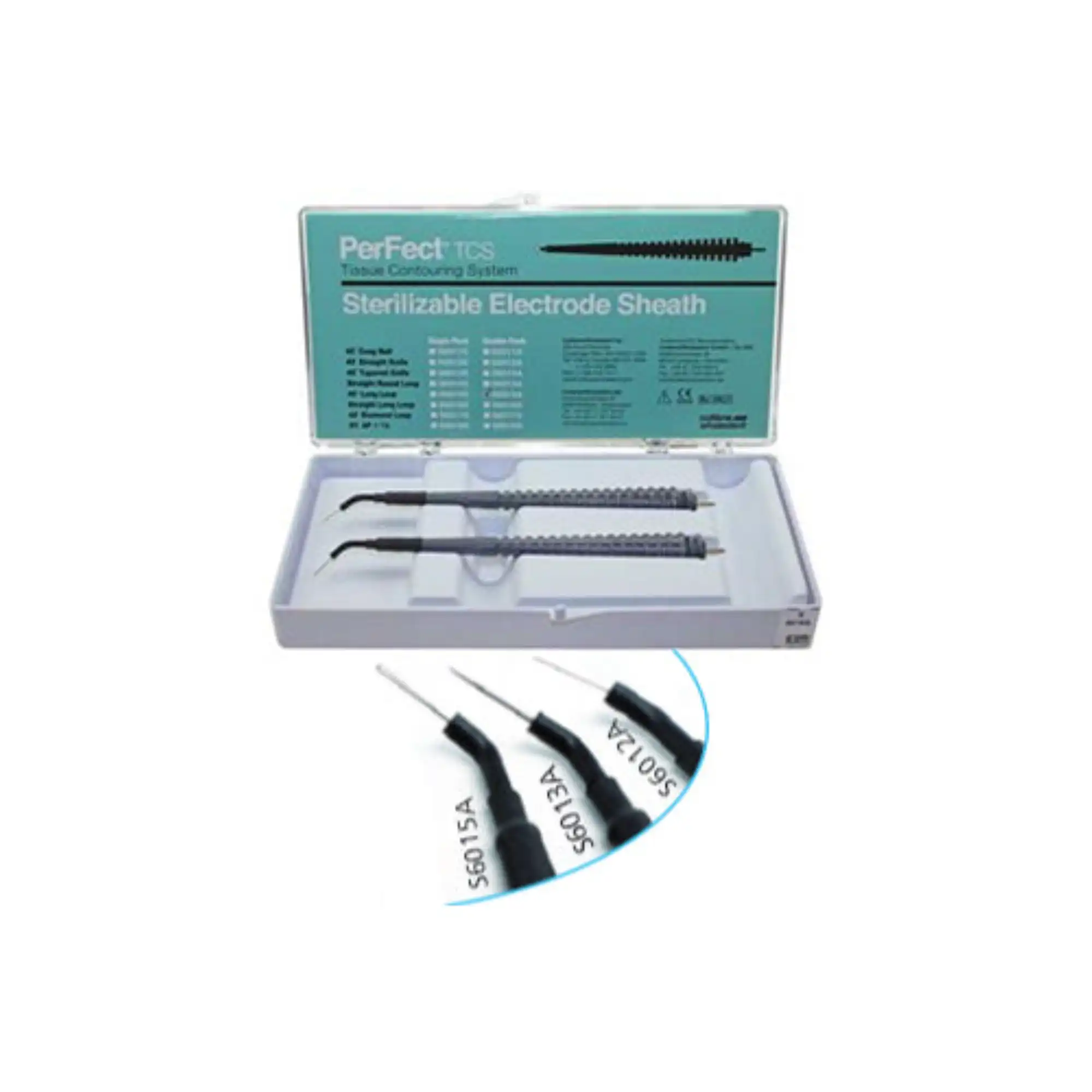 PerFect TCS II Sterilizable Electrode Sheath, 45° Long Loop, 2/Pkg, S6015A