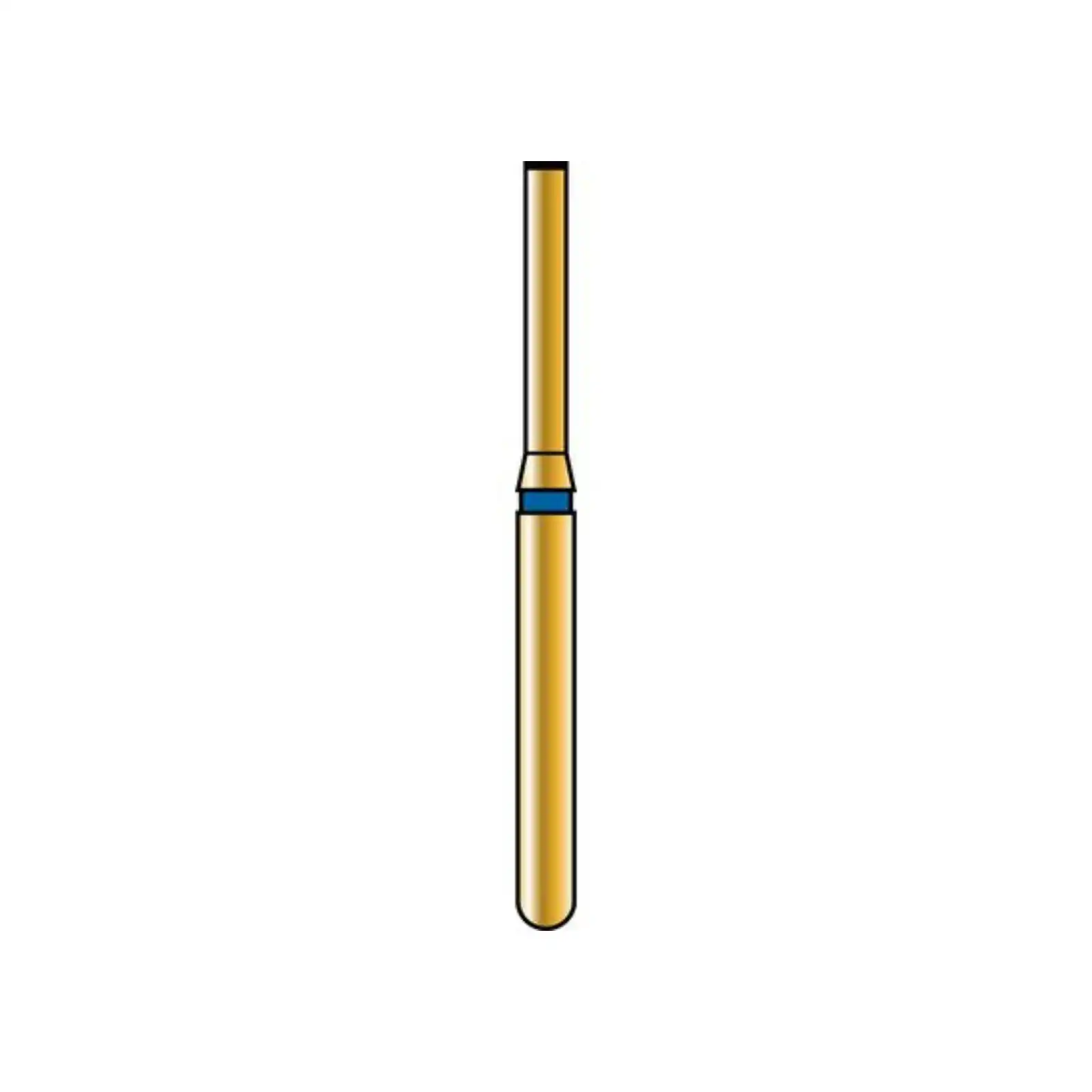 Alpen Diamond Burs, FG, End Cutting, Coarse, Green, #839-012C, 1.2 mm, 5/Pk, 60032087
