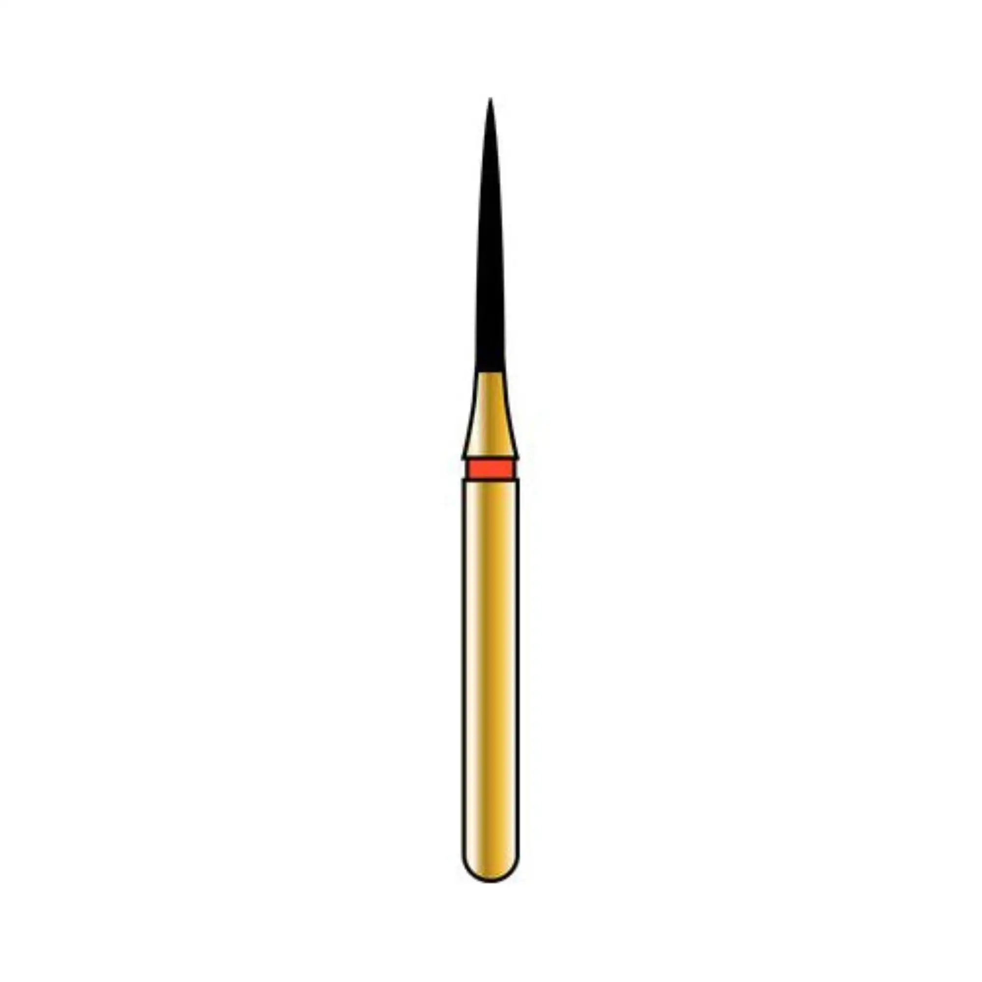 Alpen Multi-Use Diamond Burs, FG, Esthetic Finishing, #135, 1.4 mm, Ultra Fine, White, 5/Pk, R135UF014FG