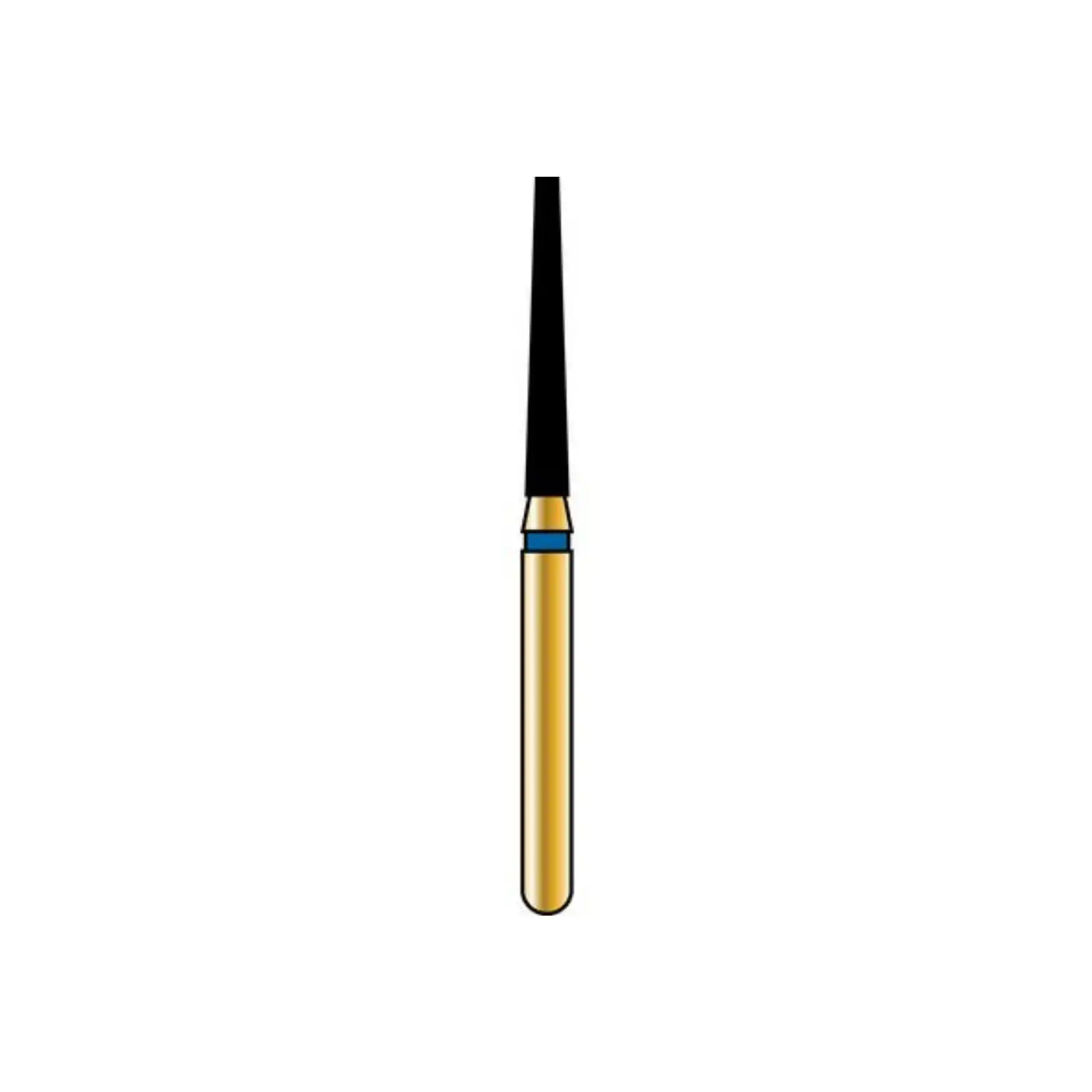 Alpen Multi-Use Diamond Bur, FG, #845R, Coarse Grit, Modified End Taper, 2.5 mm Diameter, 4.0 mm Length, 5/Pk, R845RC025FG