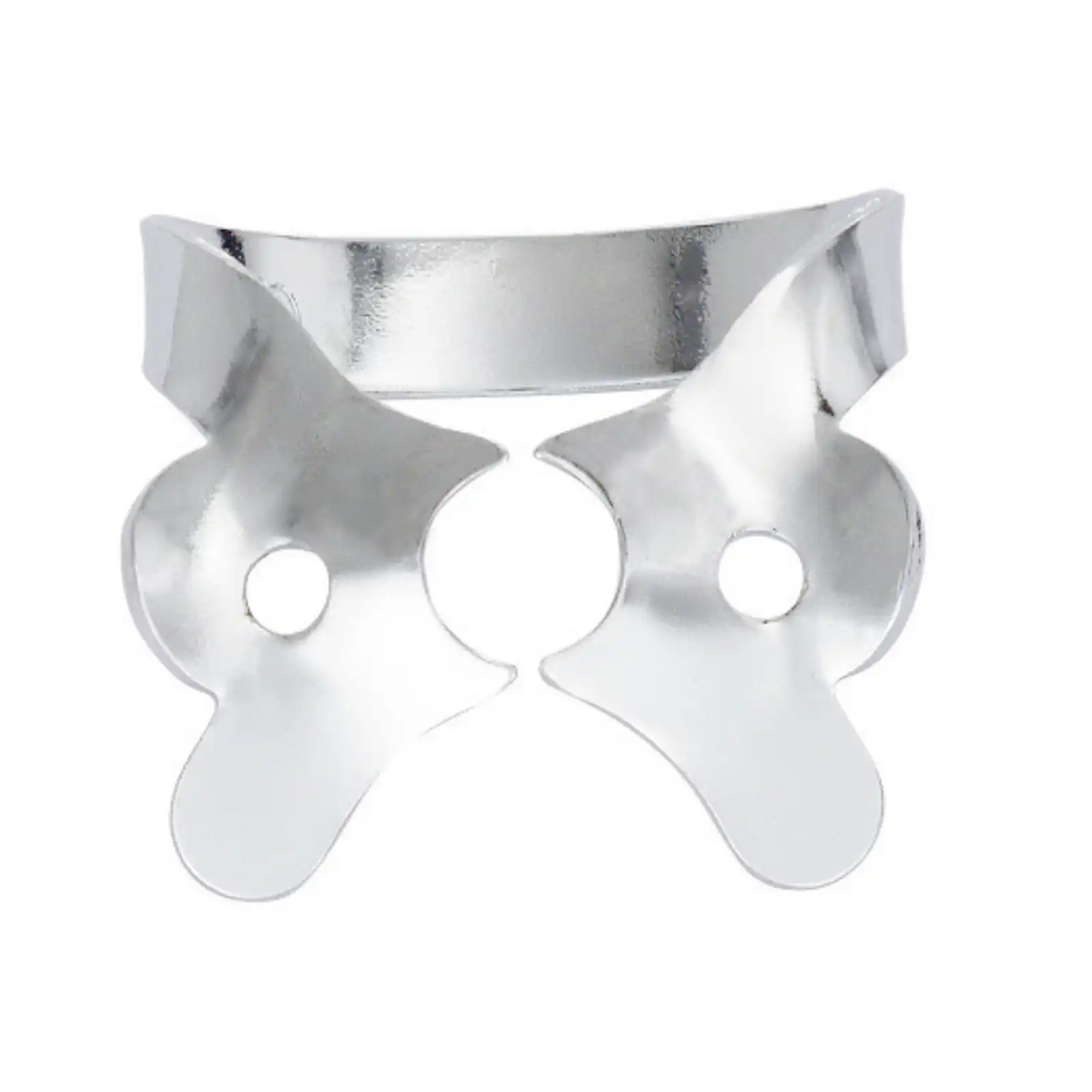 Hygenic Gloss Finish Winged Rubber Dam Clamp #1, General Purpose Upper Premolar, 1/Pk, H02703