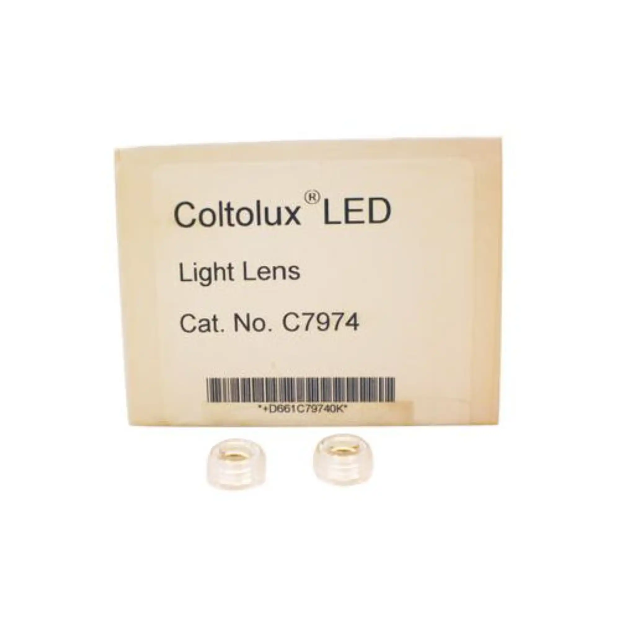 Coltolux LED Curing Light Replacement Lens Covers, Screw-On, 25/Box, C7974