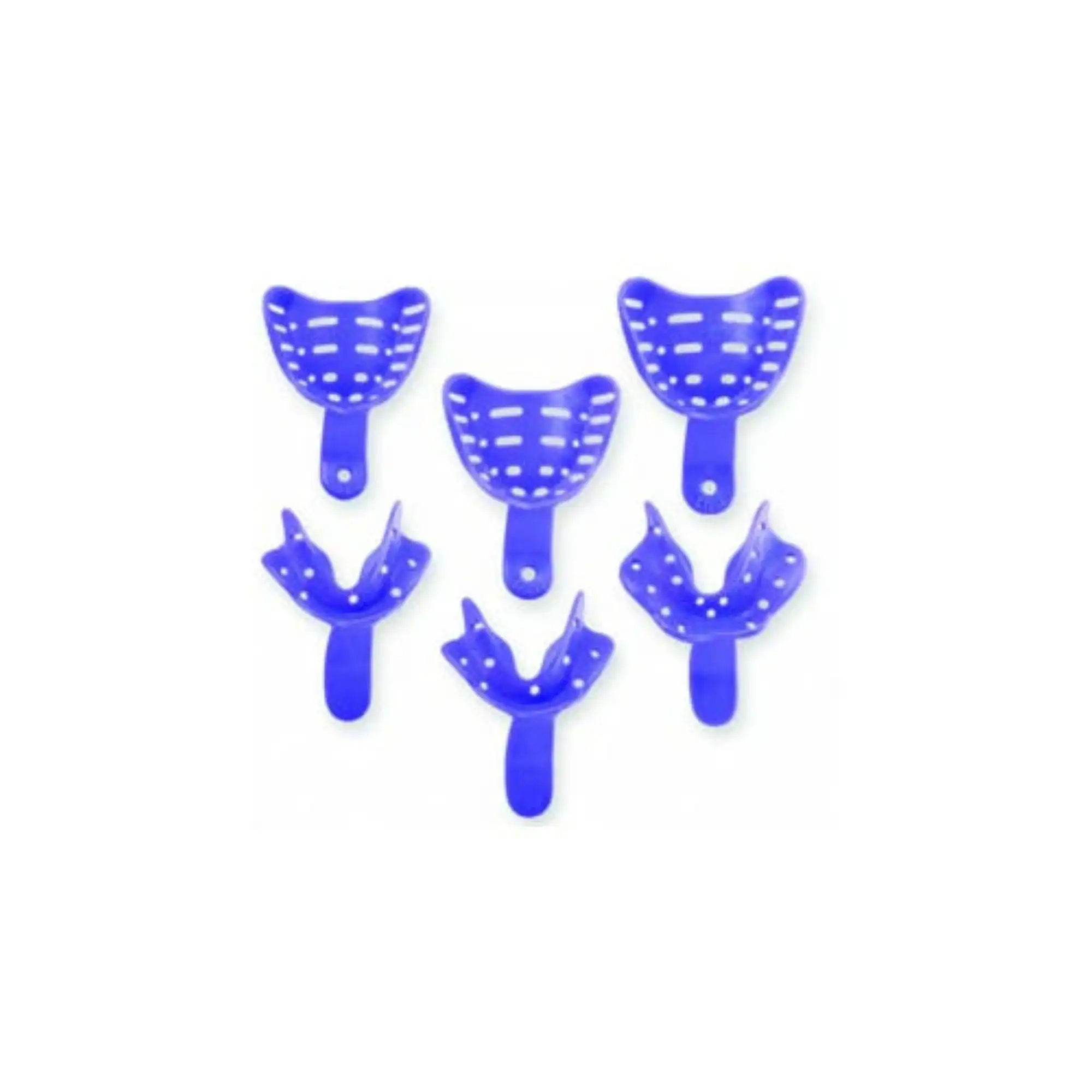 Keystone Tray-Aways Disposable Perforated Edentulous Impression Trays, #5 Upper, Large, 12/Pk, 0921702